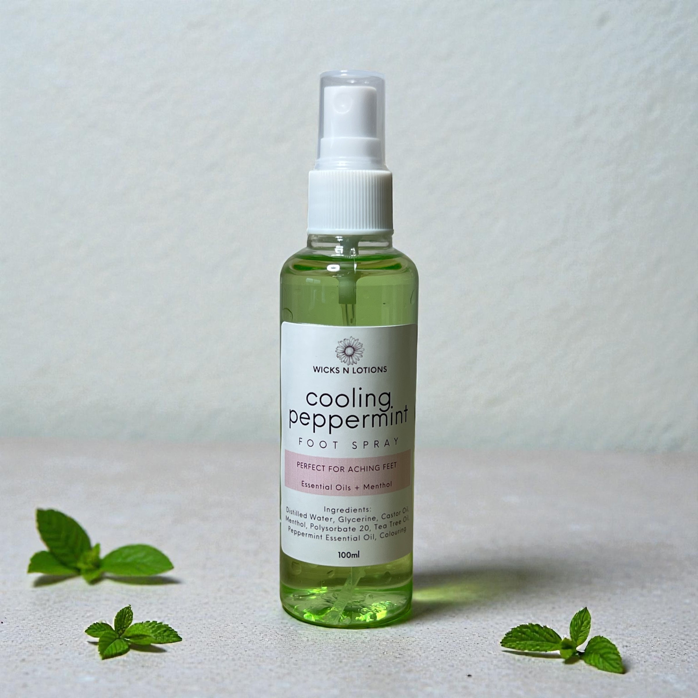 Peppermint Cooling Foot Spray