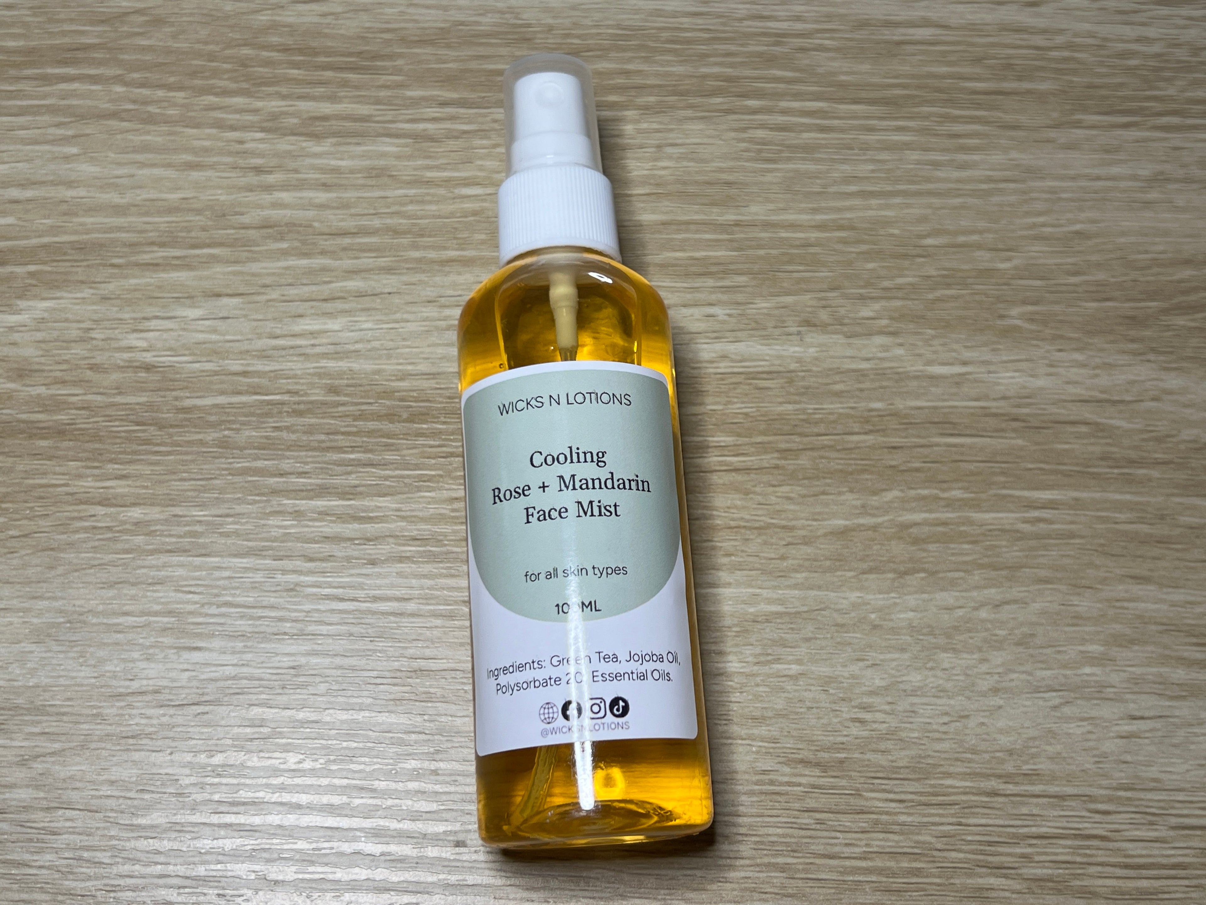 Cooling Rose & Mandarin Facial Mist