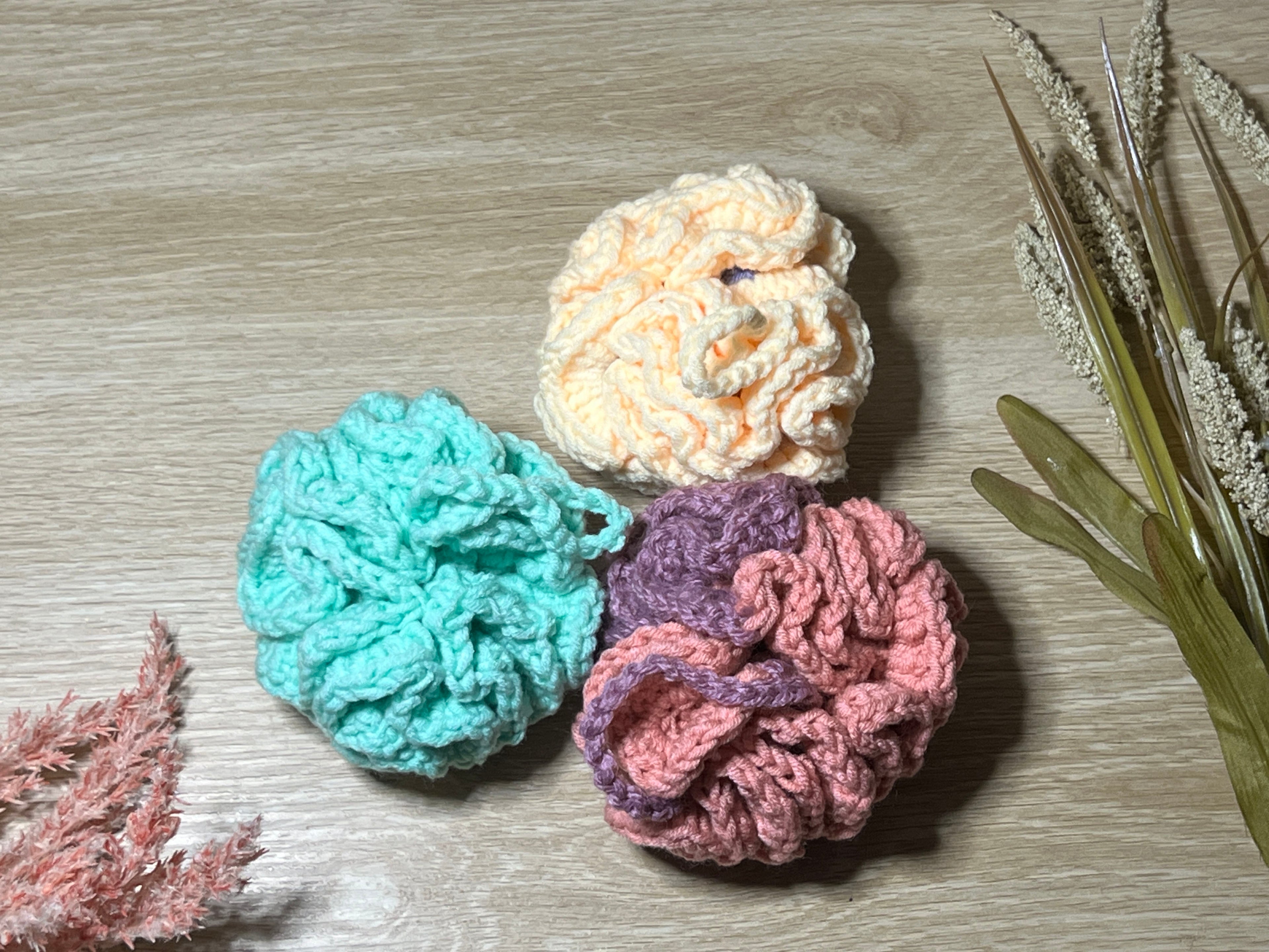 Hand Crocheted Shower Loofah