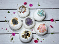 Mixed Crystal Bath Bombs x 10