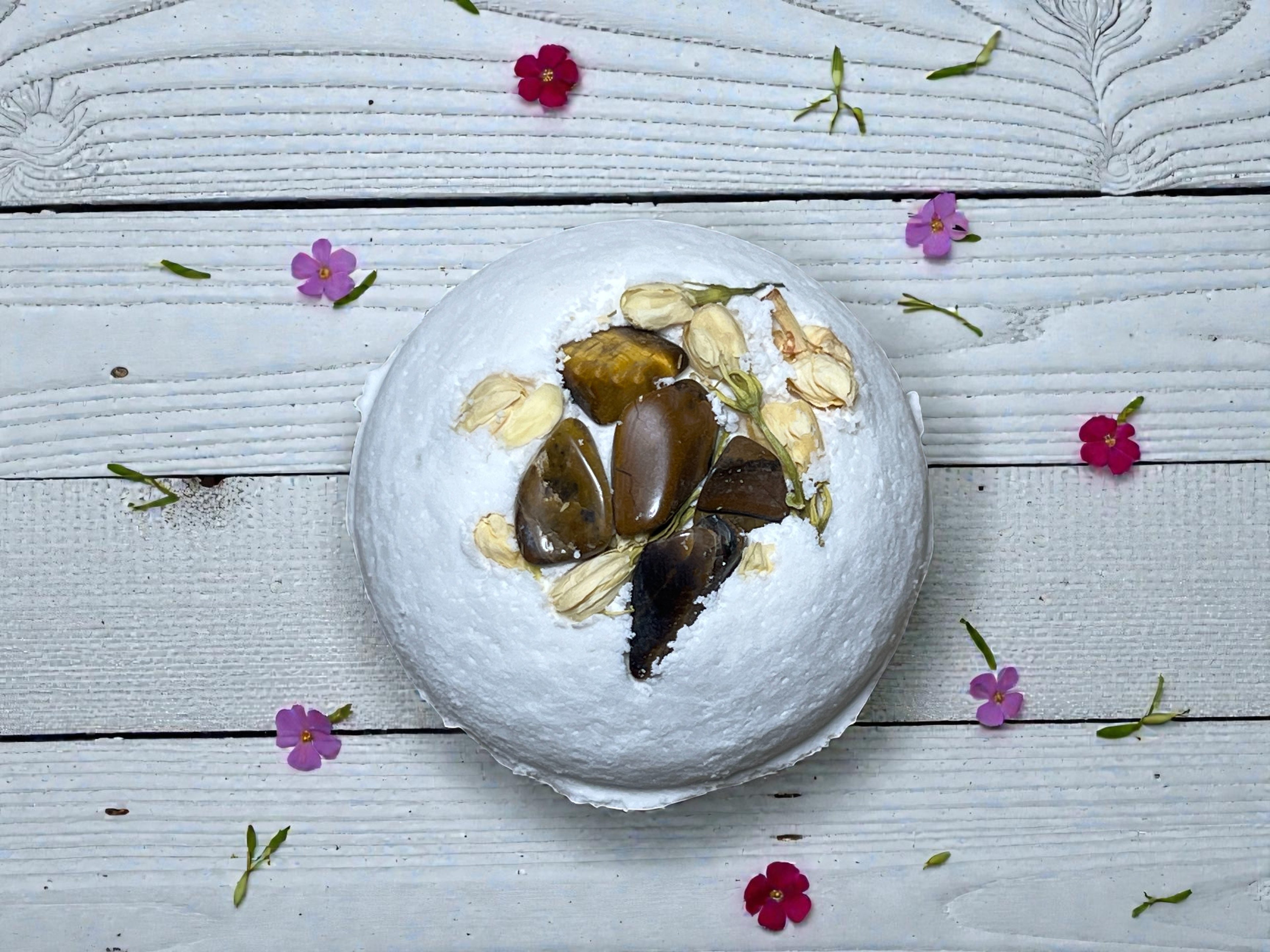 Tigers Eye Crystal Bath Bombs x10