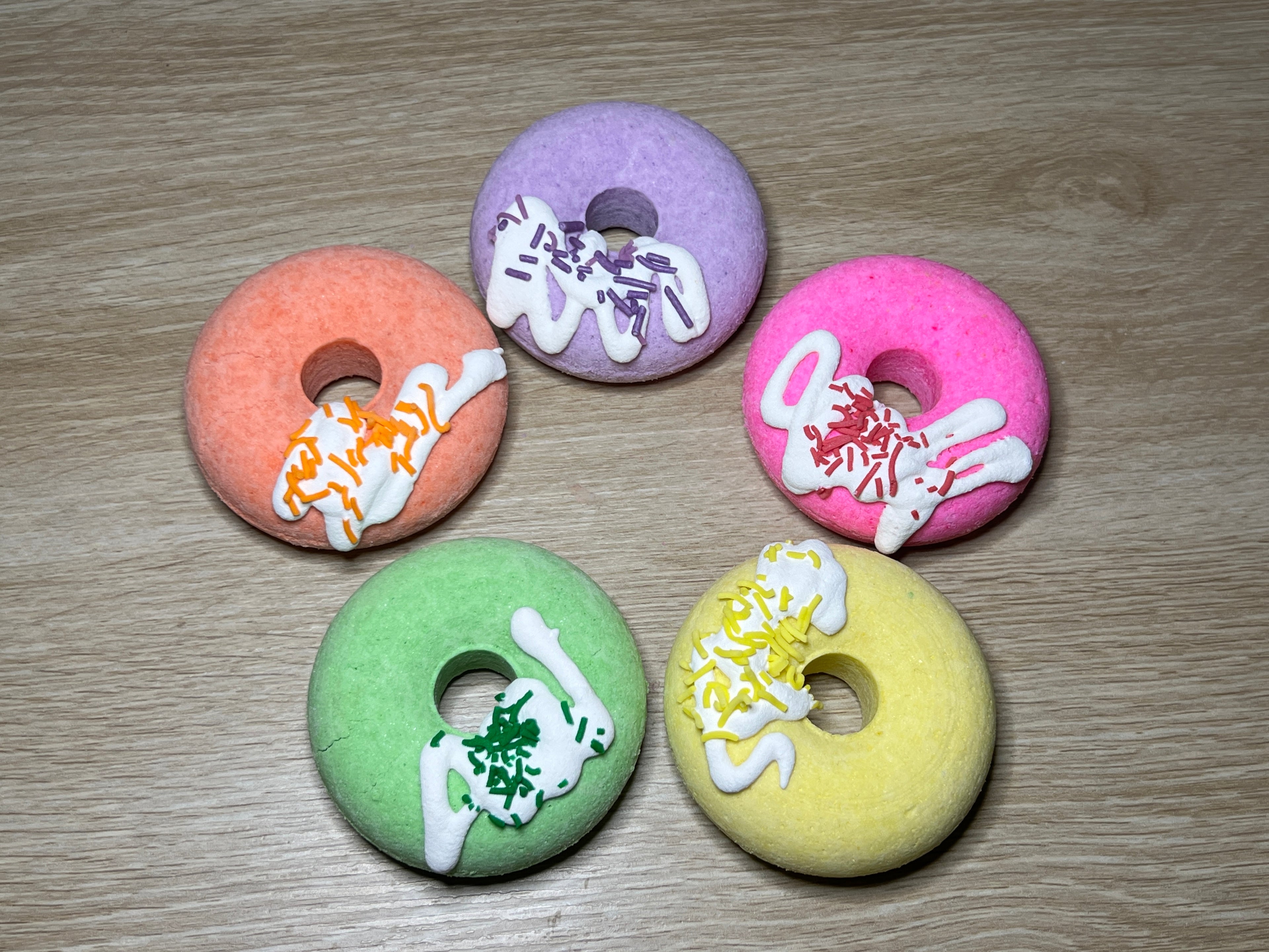Donut Bath Bombs x10