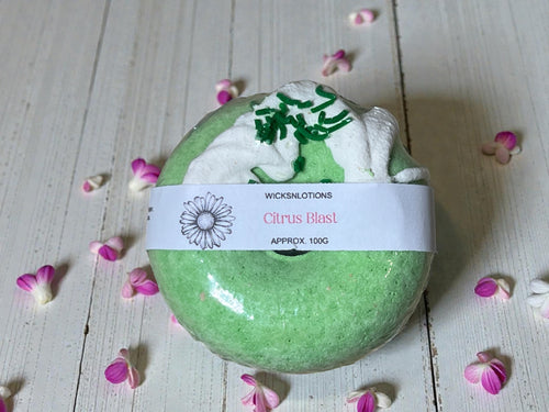 Citrus Blast Donut Bath Bomb