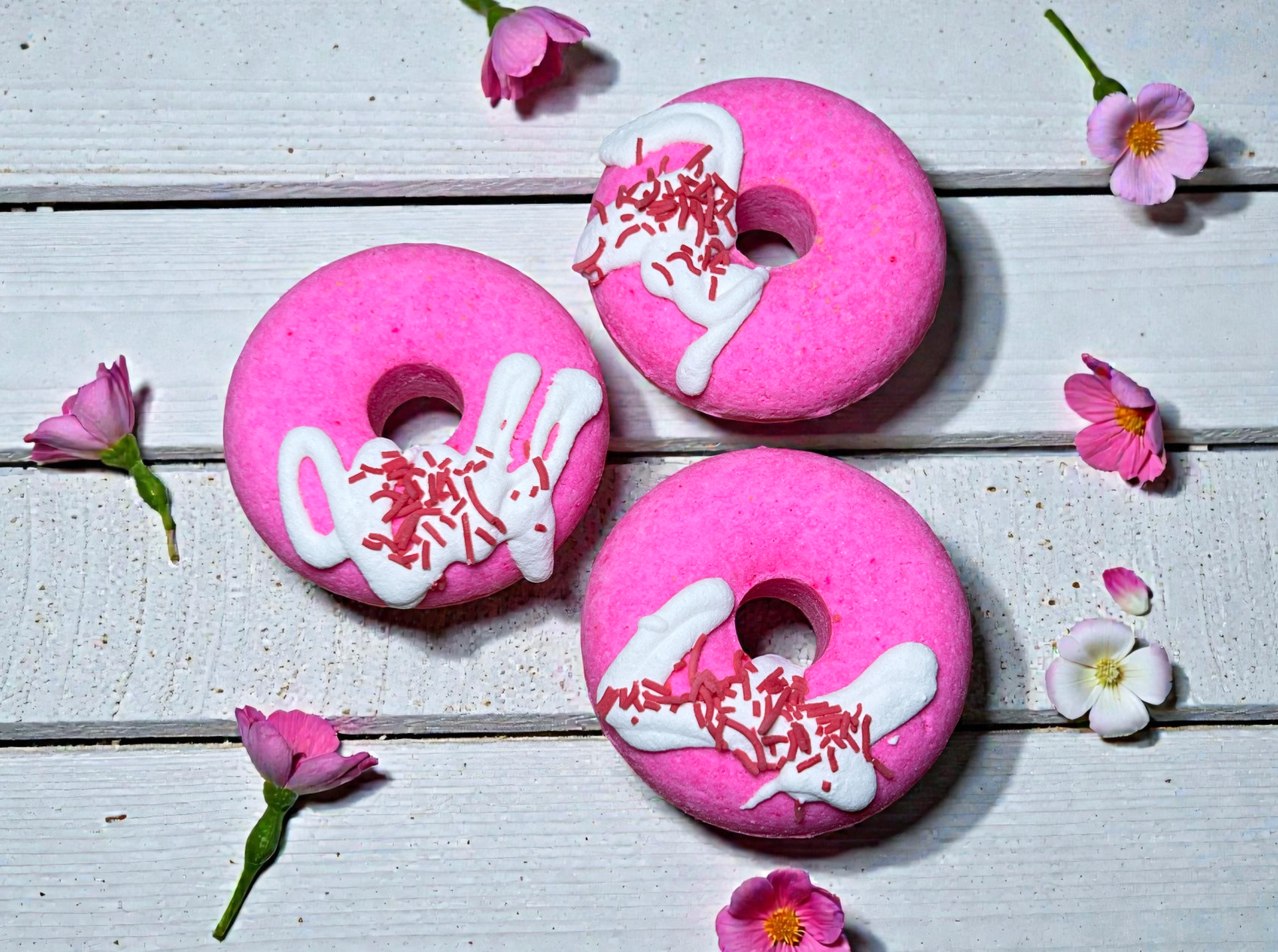 Fruit Explosion Donut Bath Bombs x10
