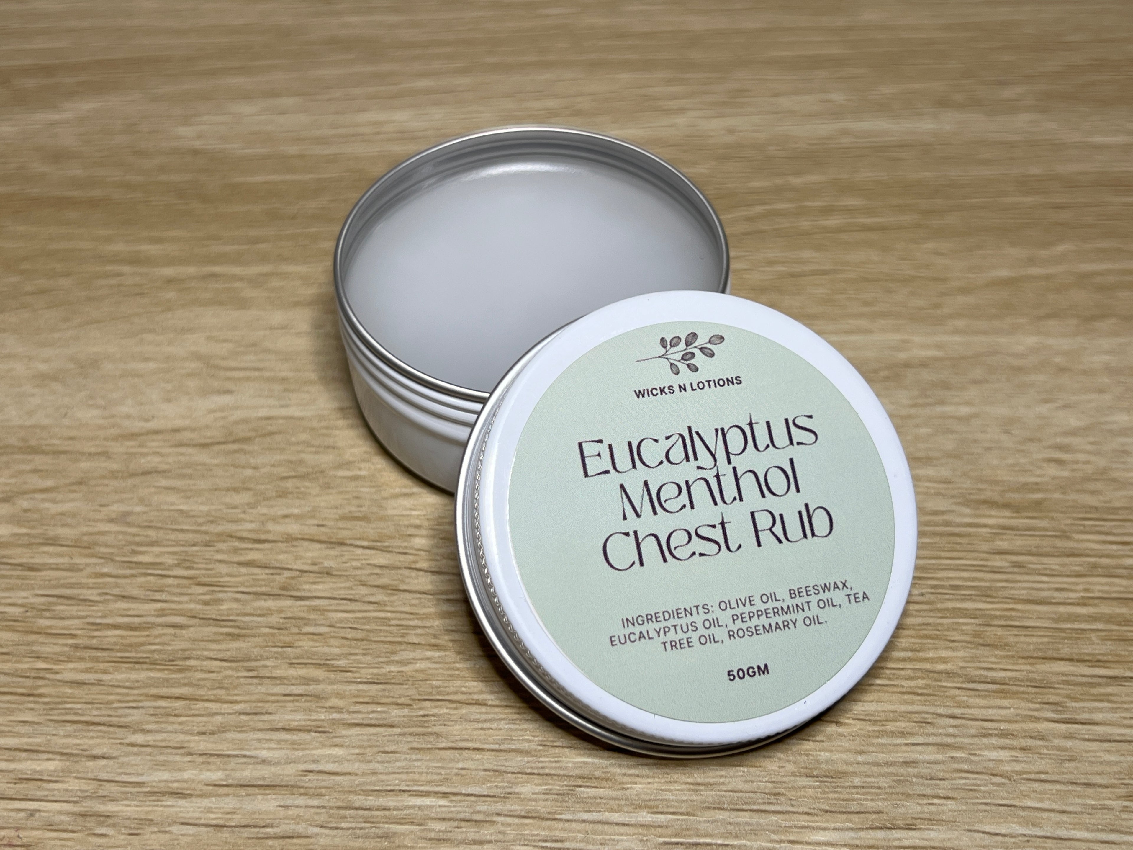Eucalyptus Menthol Chest Rub