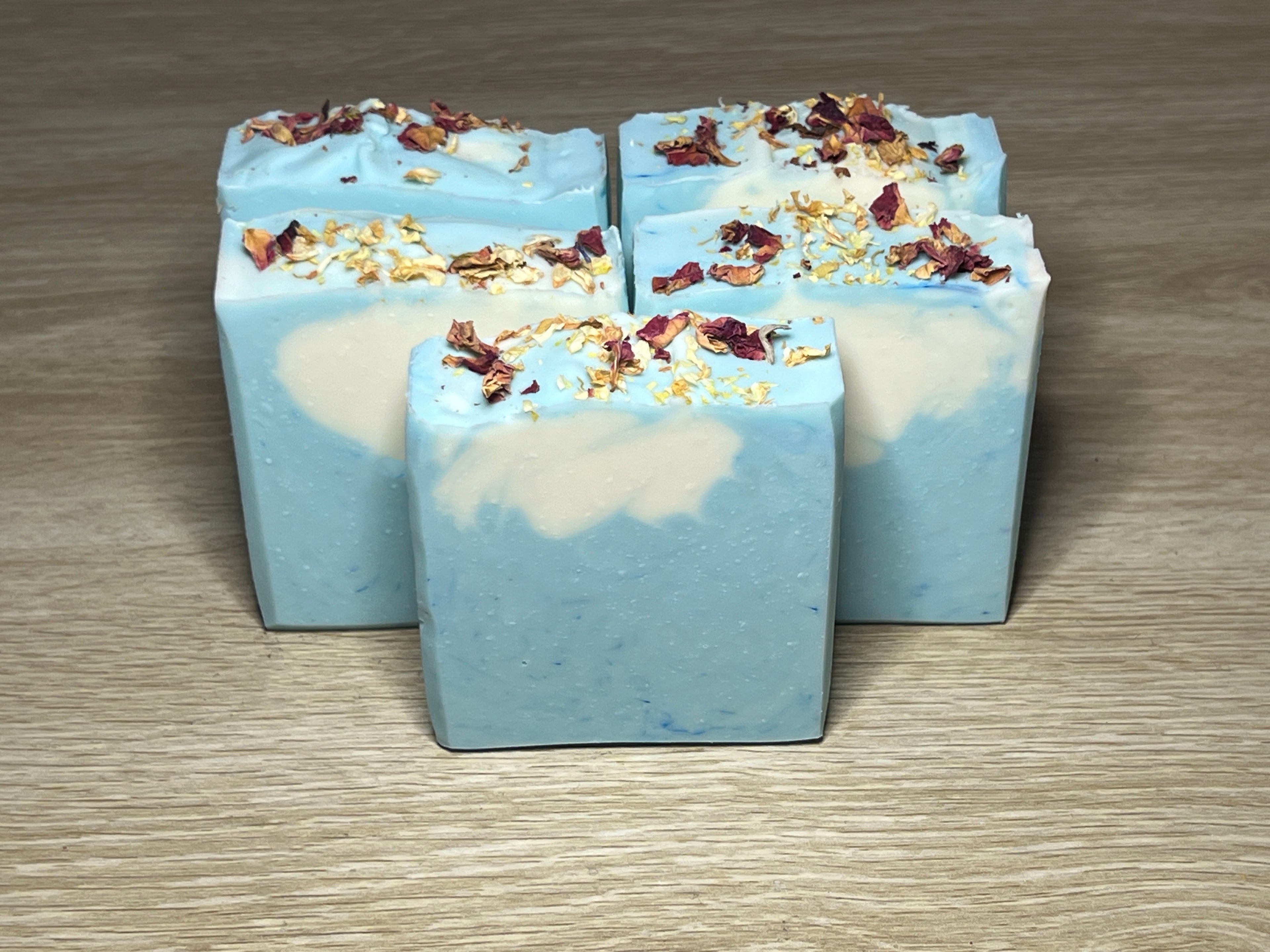 Flower Bomb Goats Milk Soap Loaf