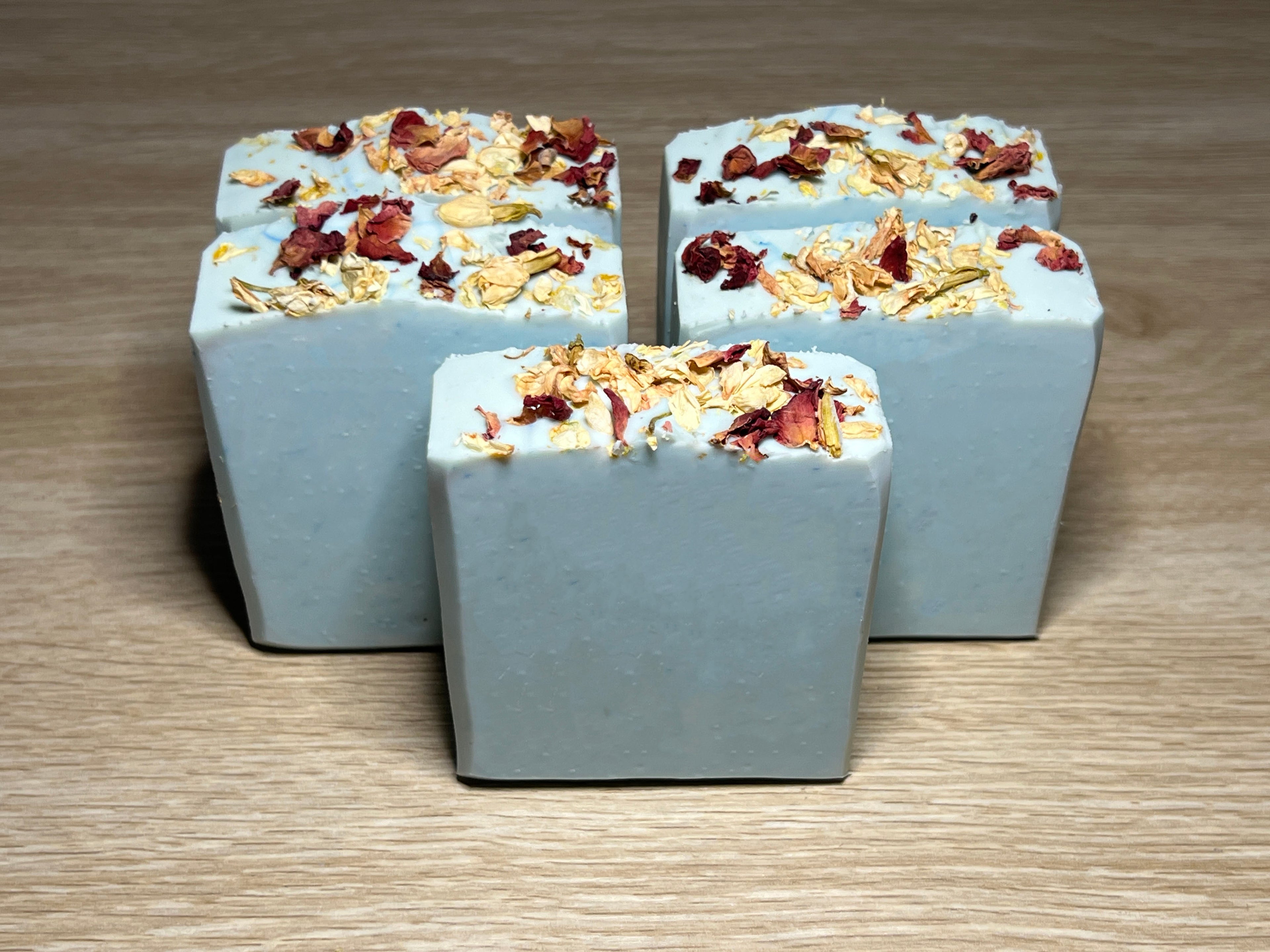 Flower Bomb Vegan Soap Loaf