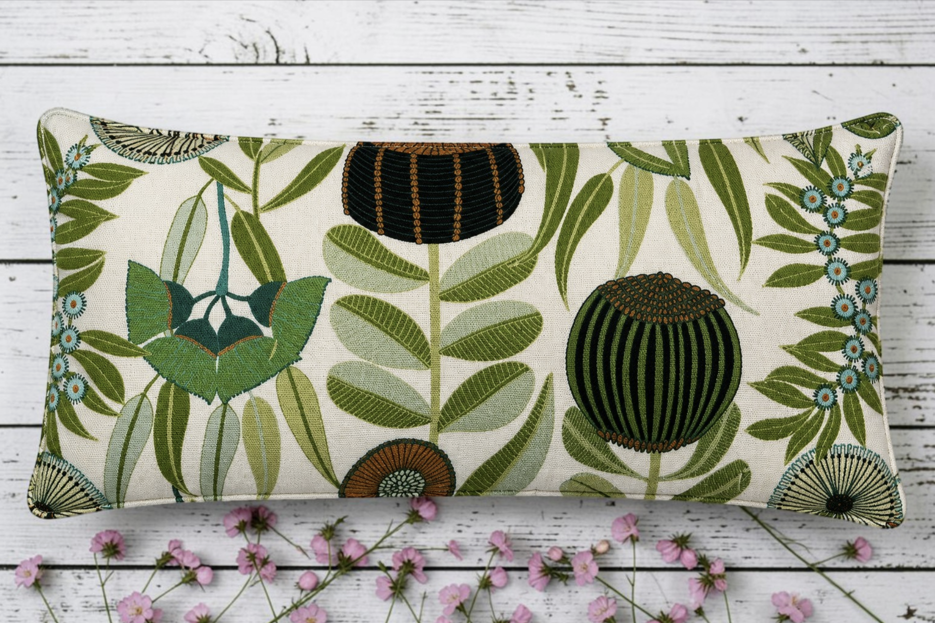 Flower Print #4 Large Wheat Heat Bag