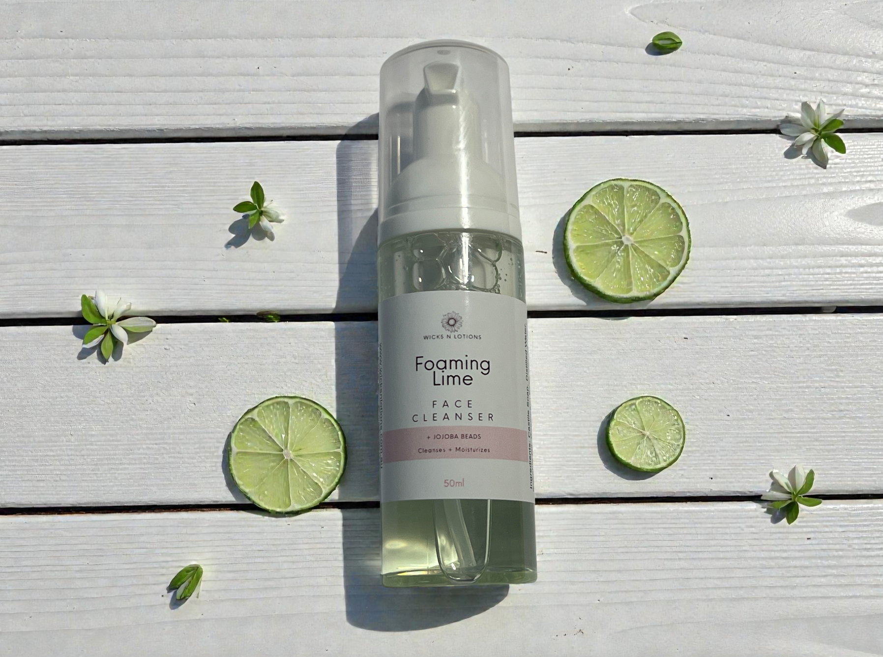 Foaming Lime Face Wash x10