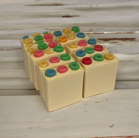 Fruit Loops Vegan Soap Loaf