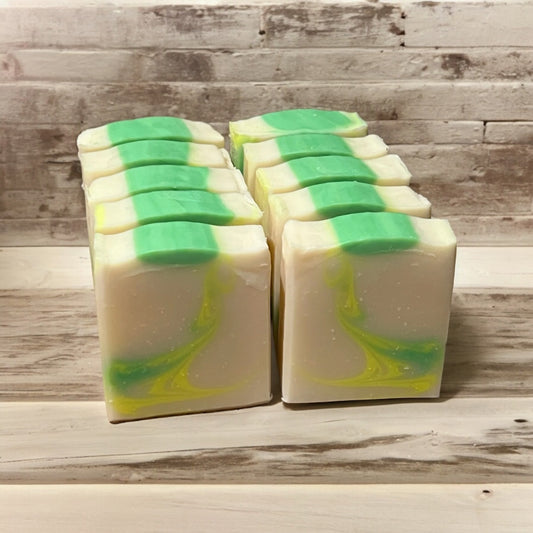 Grapefruit Lime Vegan Soap Loaf