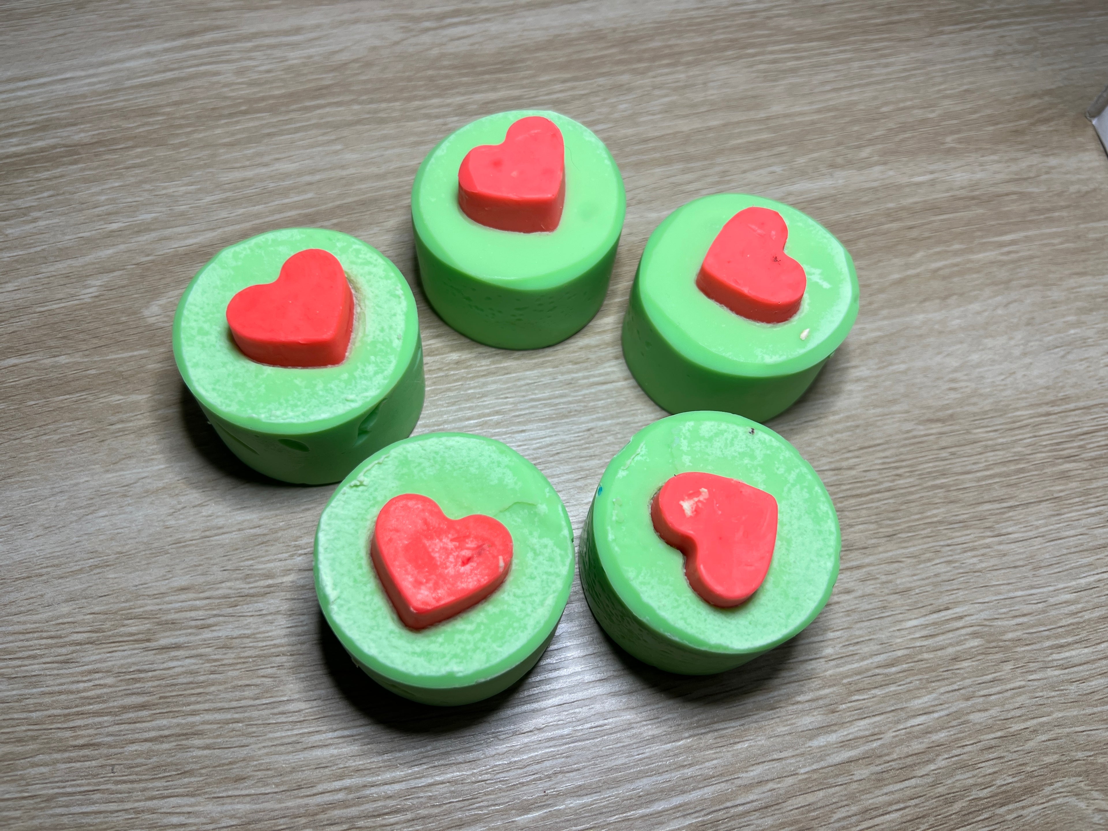Grinchmas Round Soaps x10