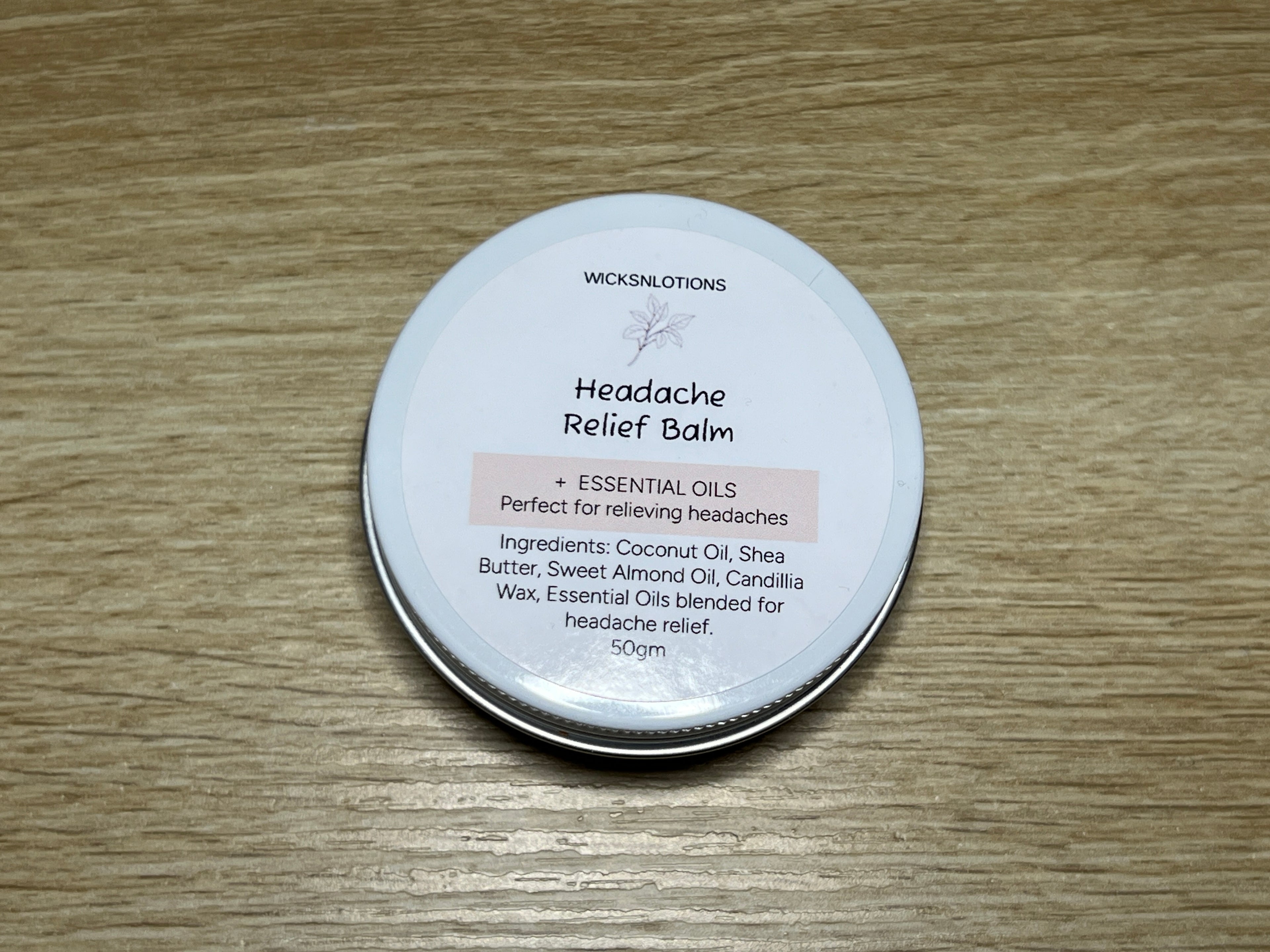 Headache Relief Balm