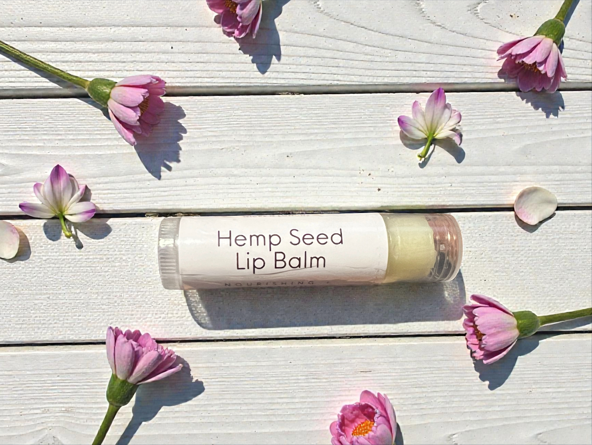 Hemp Seed Lip Balm Tubes x10
