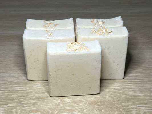 Honey Oat Soap Loaf