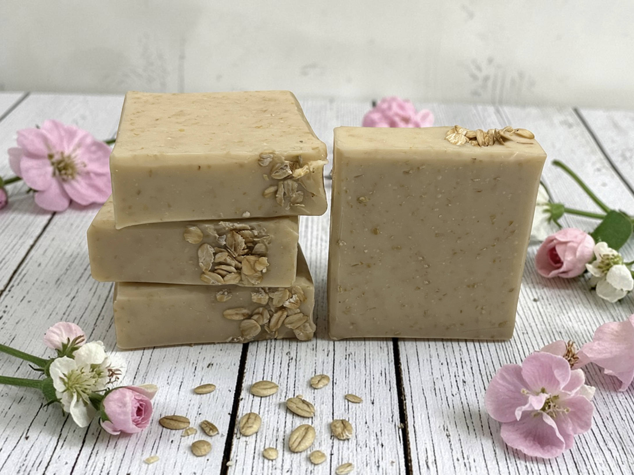 Manuka Honey Oat Soap Loaf