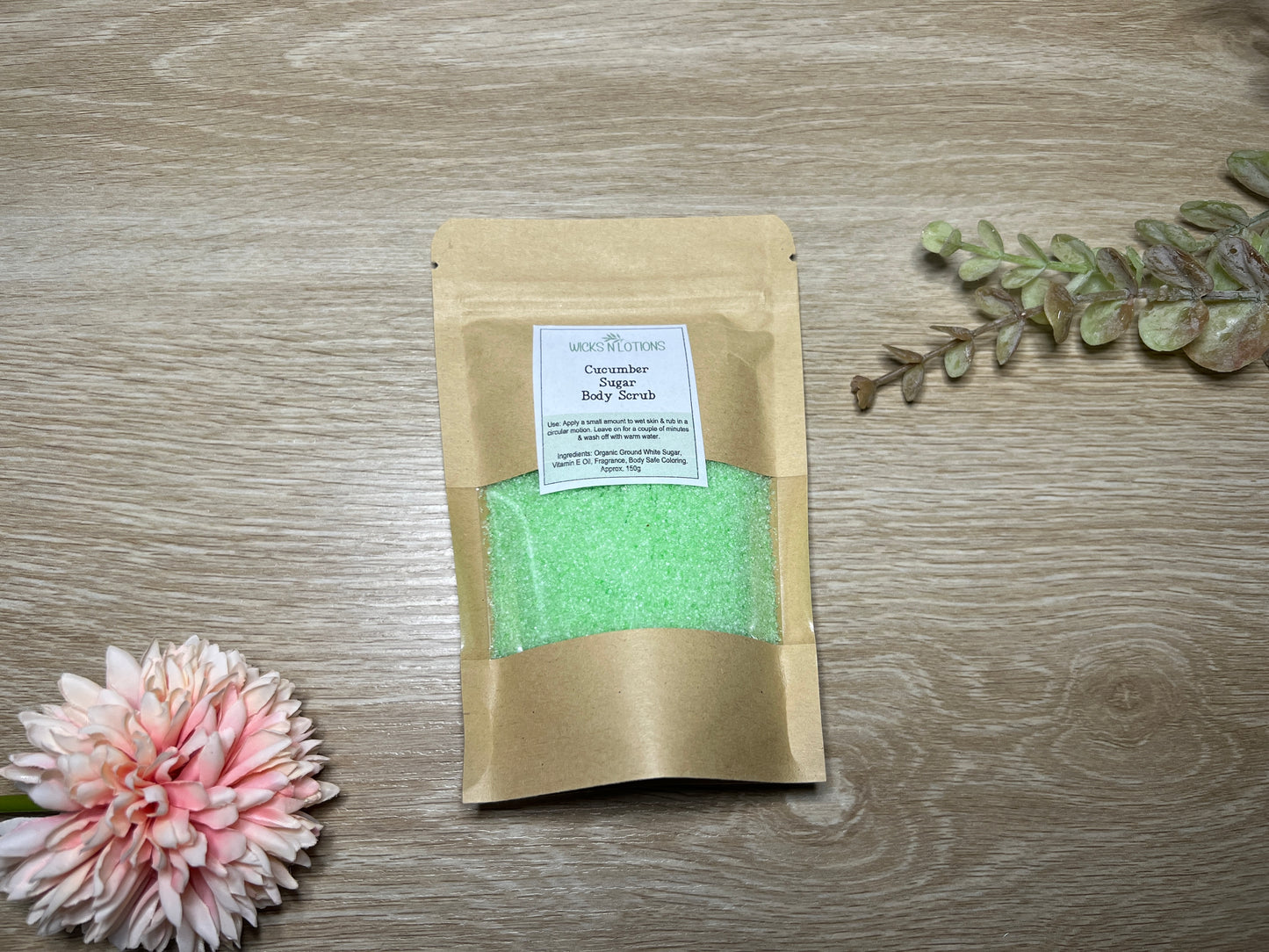 Cucumber Sugar Scrub