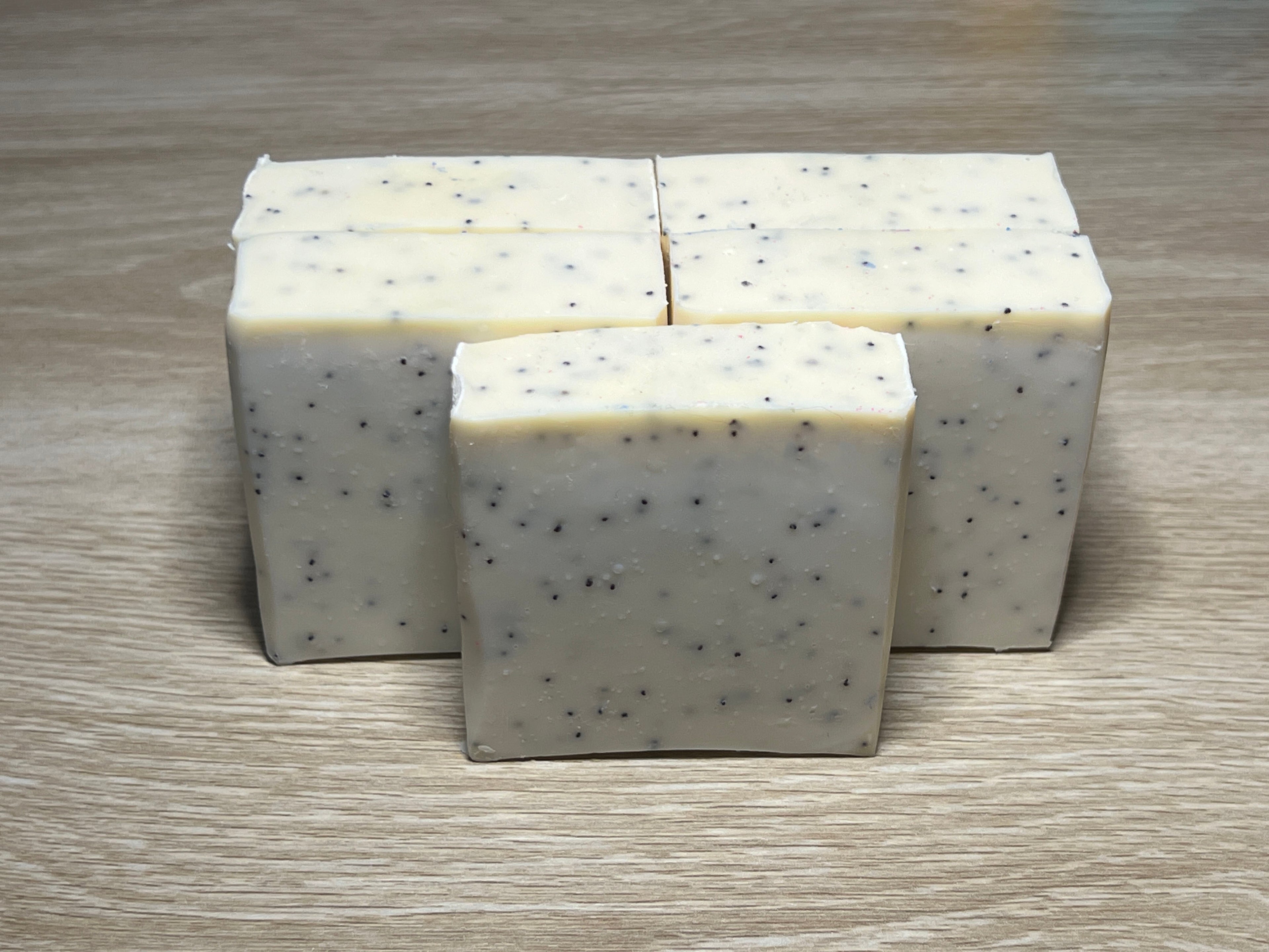 Poppyseed Scrub Vegan Soap Loaf