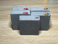 Charcoal Rose Goats Milk Soap