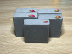 Charcoal Rose Vegan Soap Loaf