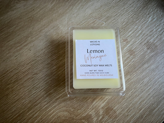 Lemon Meringue Soy Wax Melts