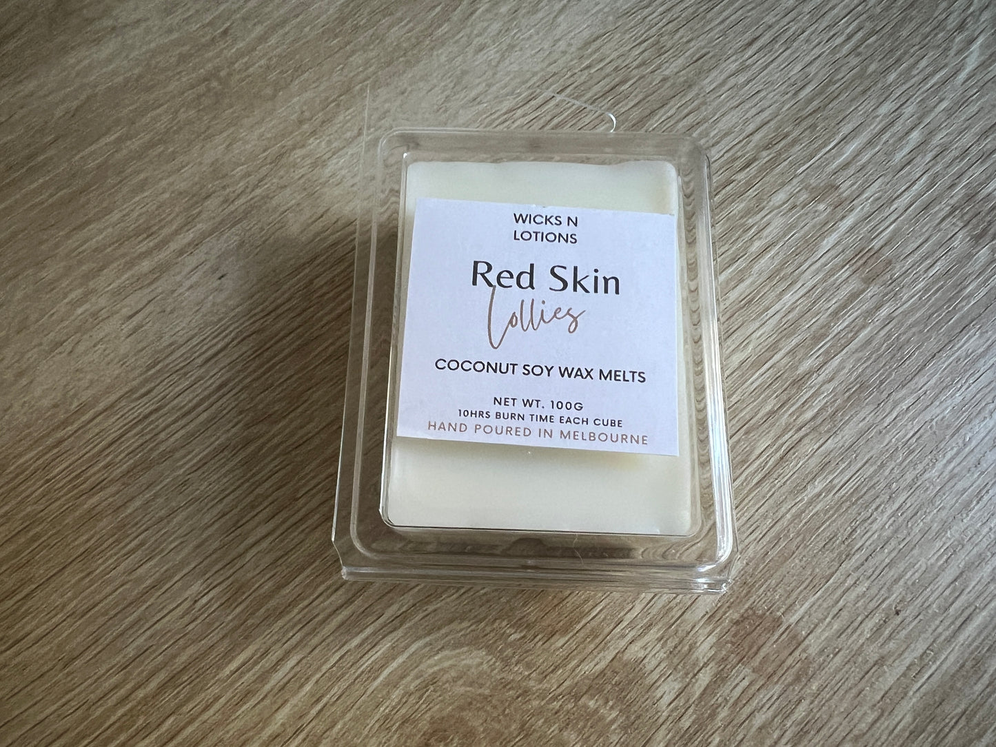 Red Skin Lollies Soy Wax Melts