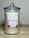 Strawberry Rhubarb Large Candle