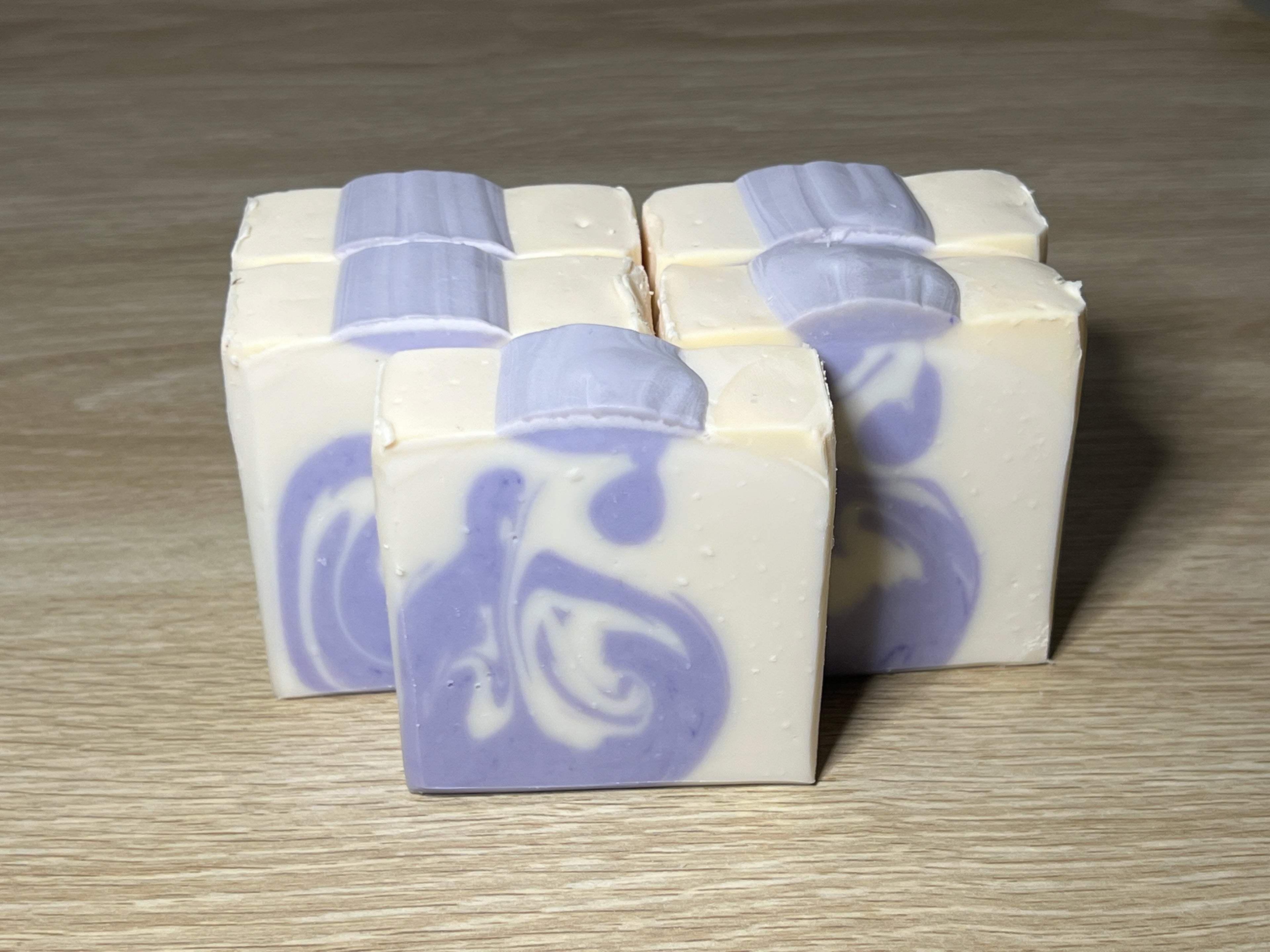 Iced Lavender Soap Loaf