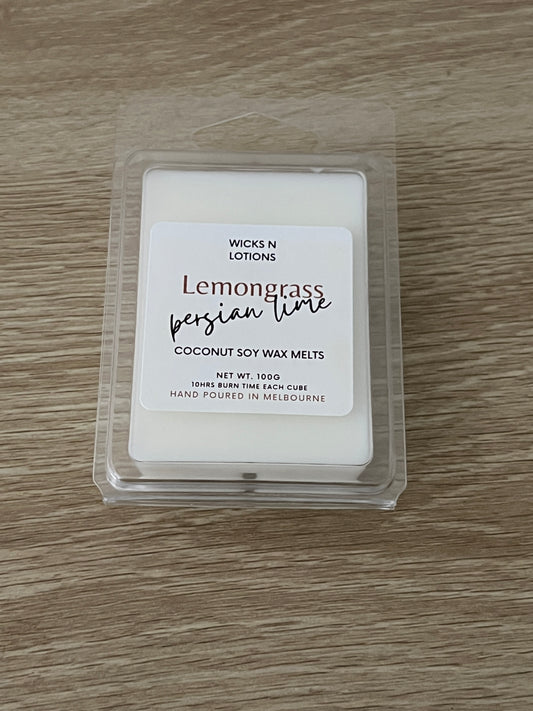 Lemongrass & Persian Lime Soy Wax Melts