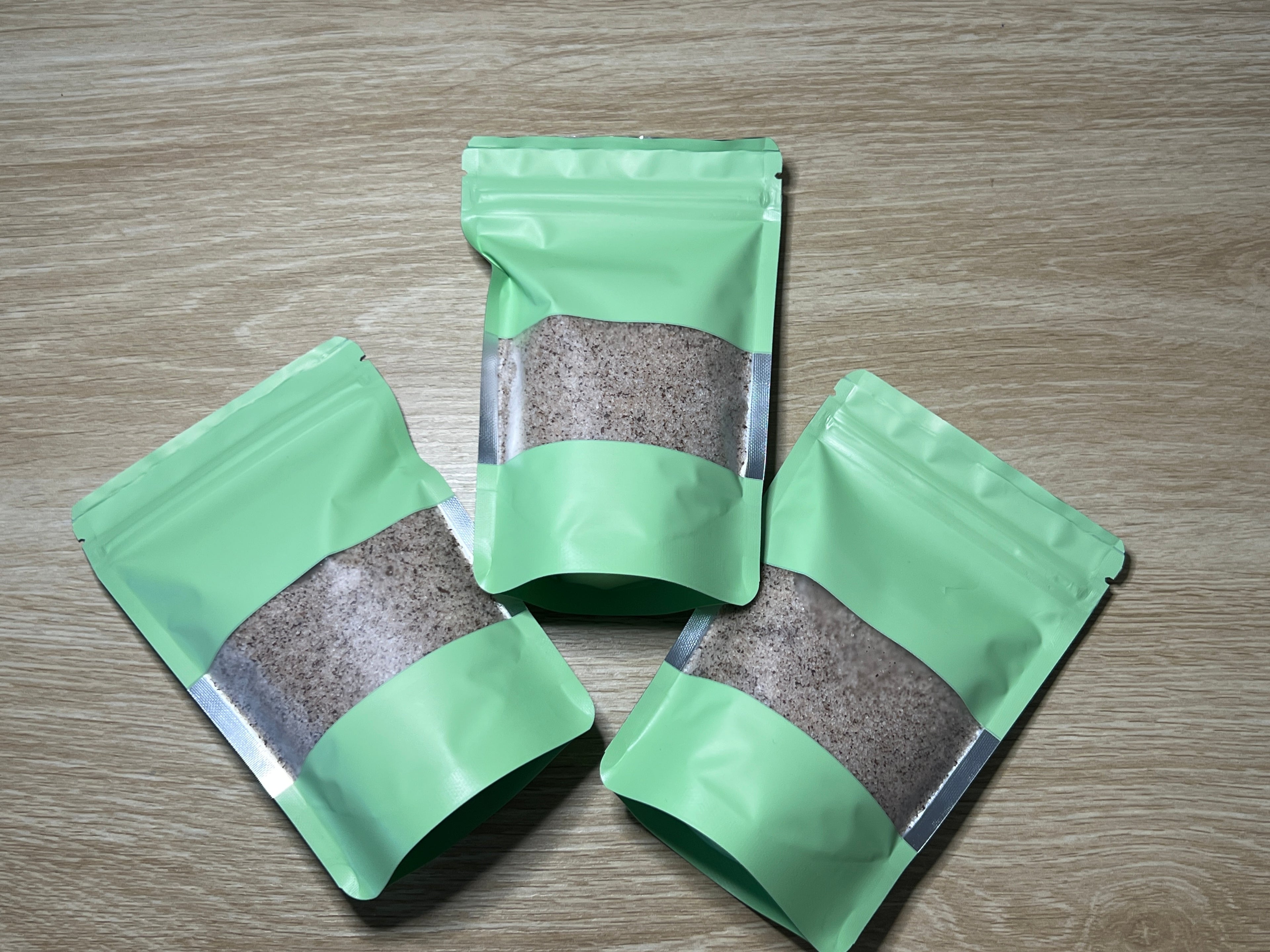Coffee Sugar Scrubs x10 (Mint Coloured Bags)