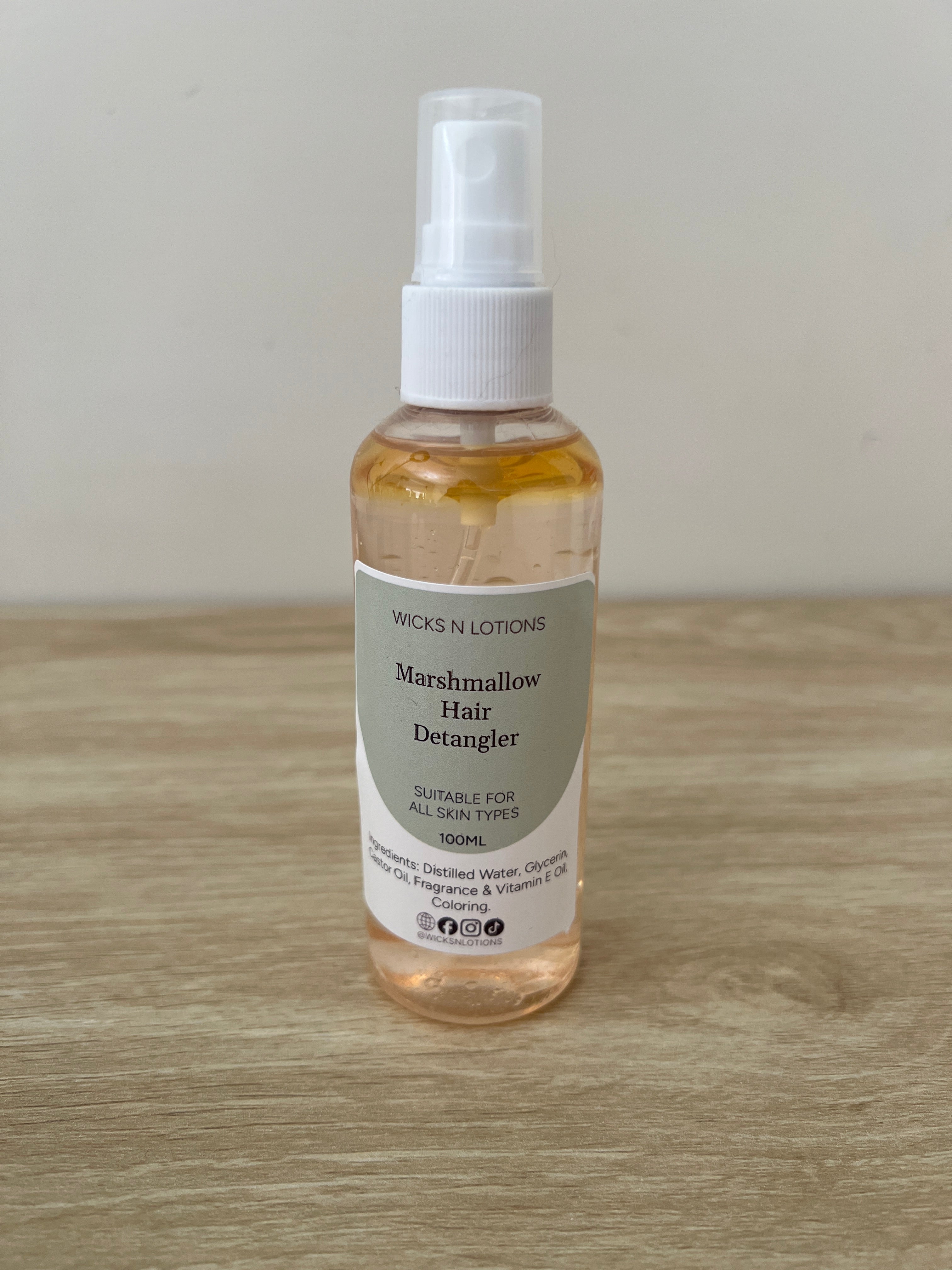 Marshmallow Hair Detangler