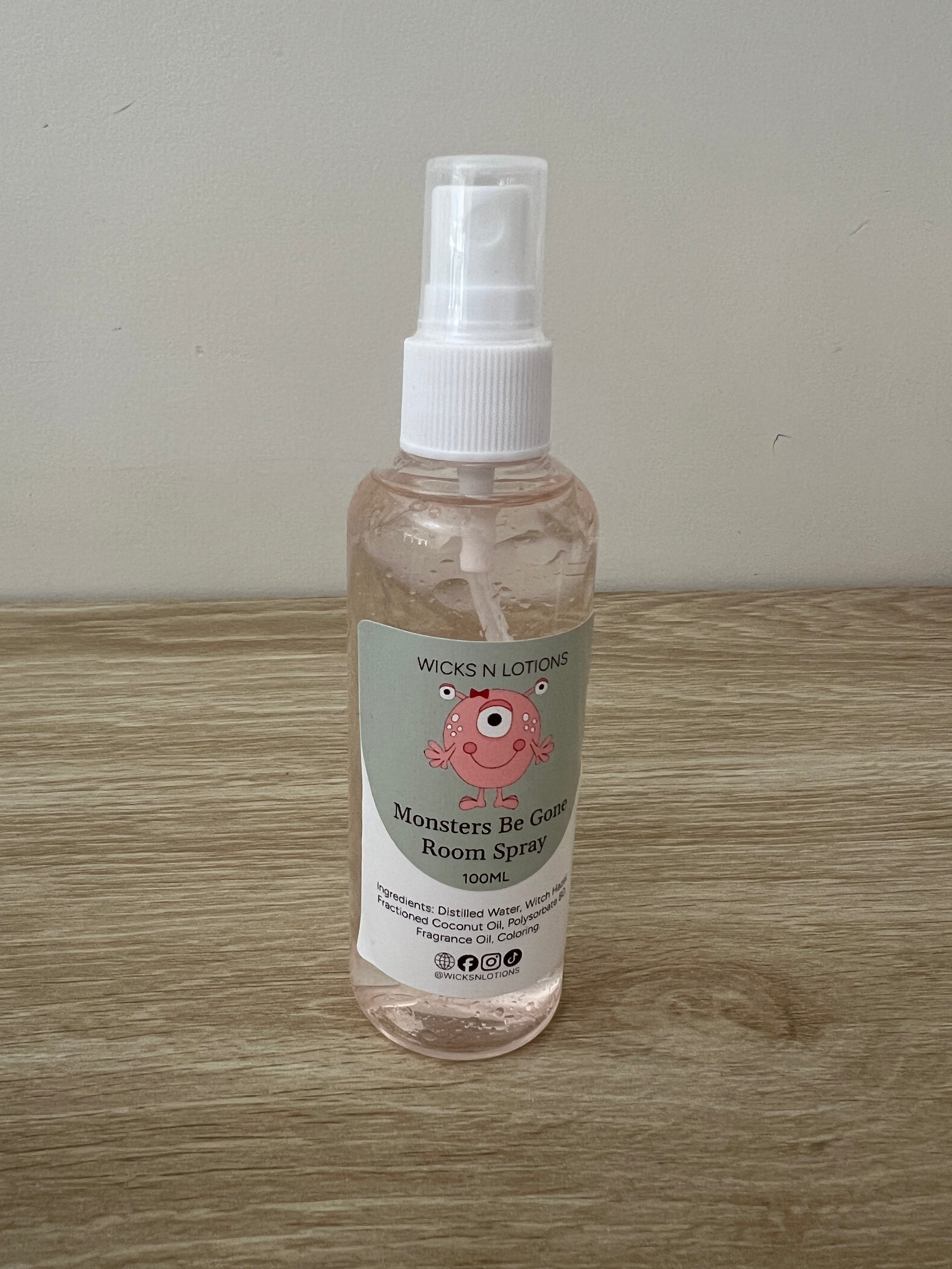 Monsters Be Gone Room Spray