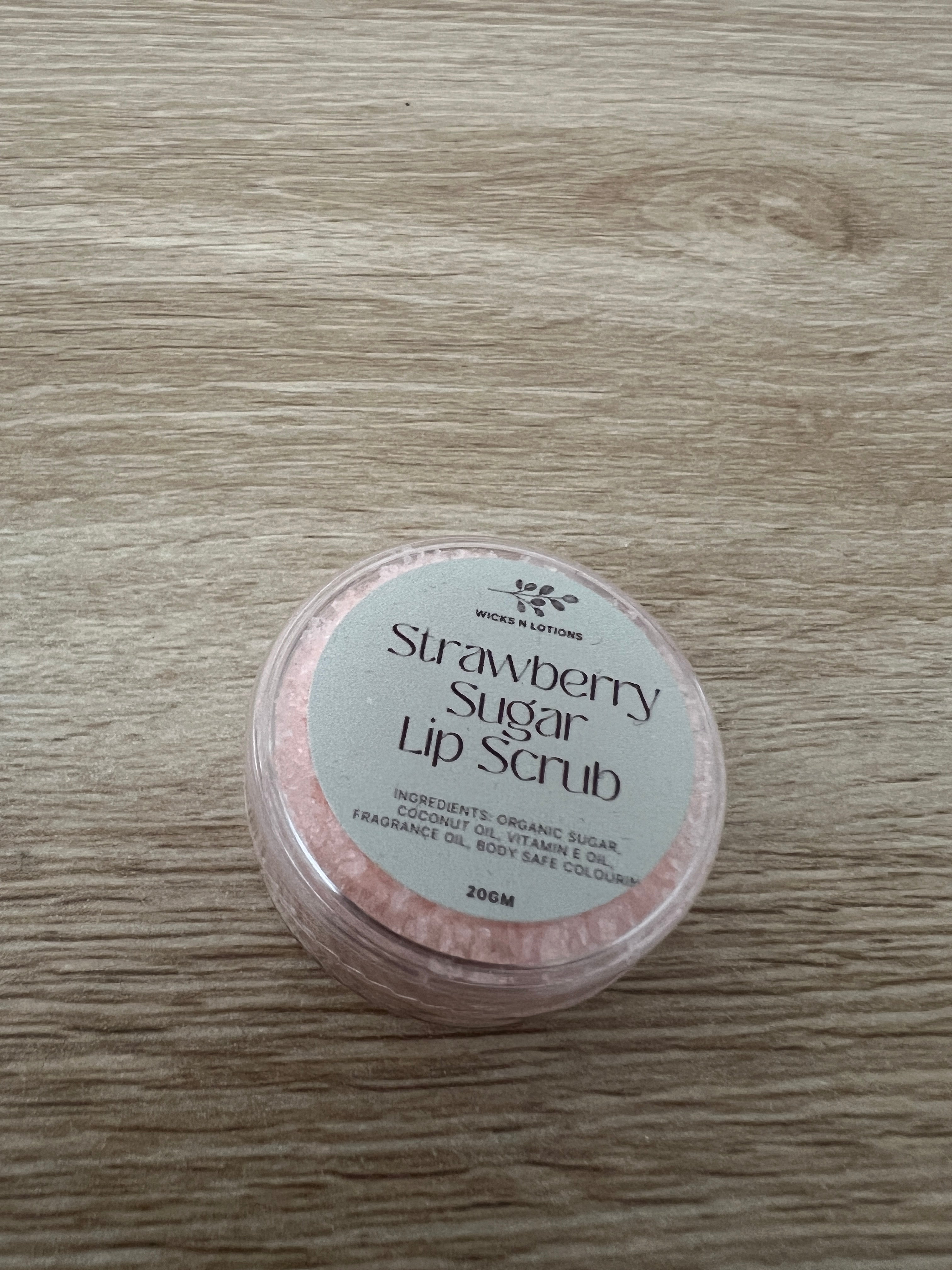 Strawberry Lip Scrub