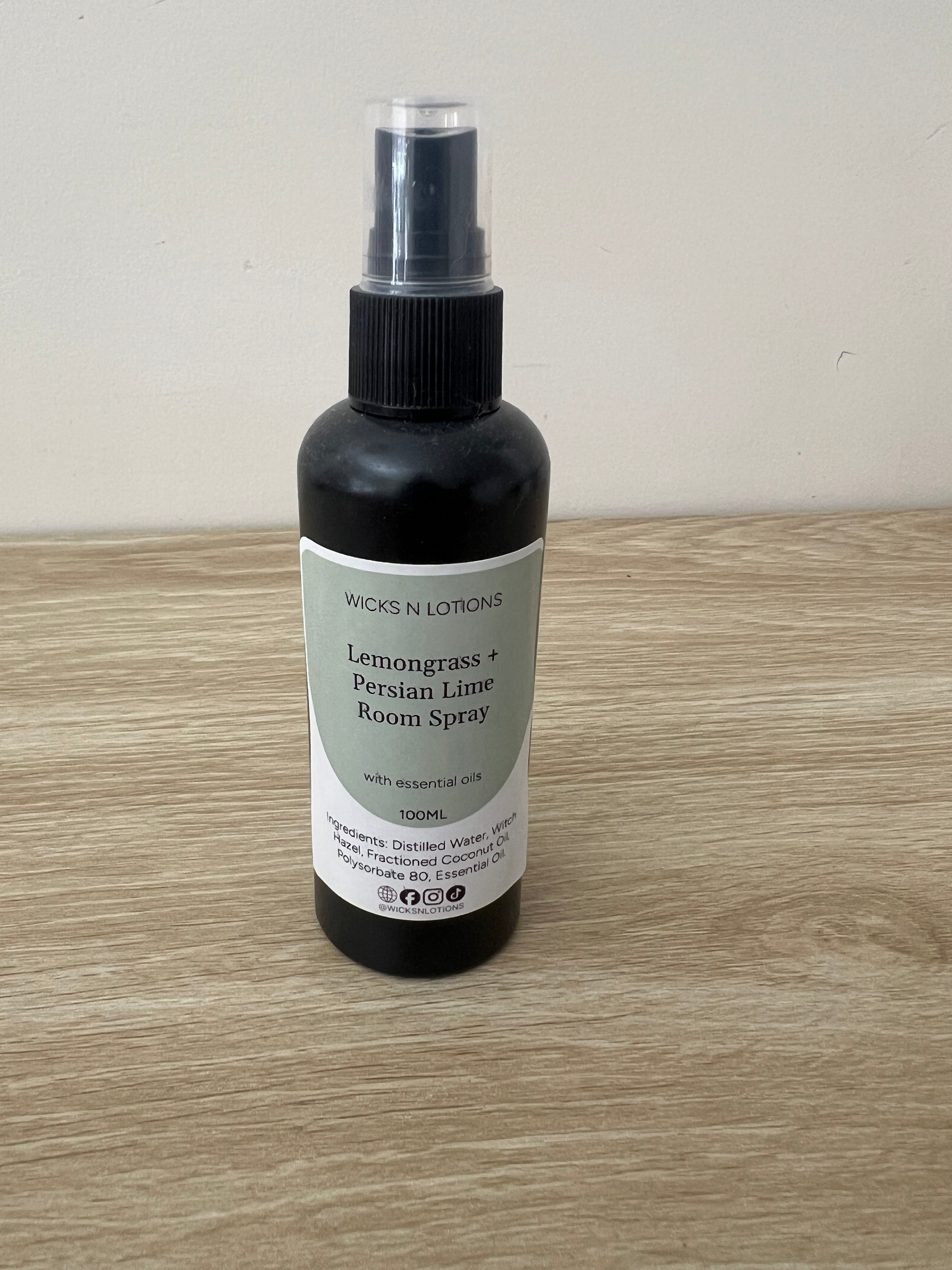 Lemongrass & Persian Lime Room spray