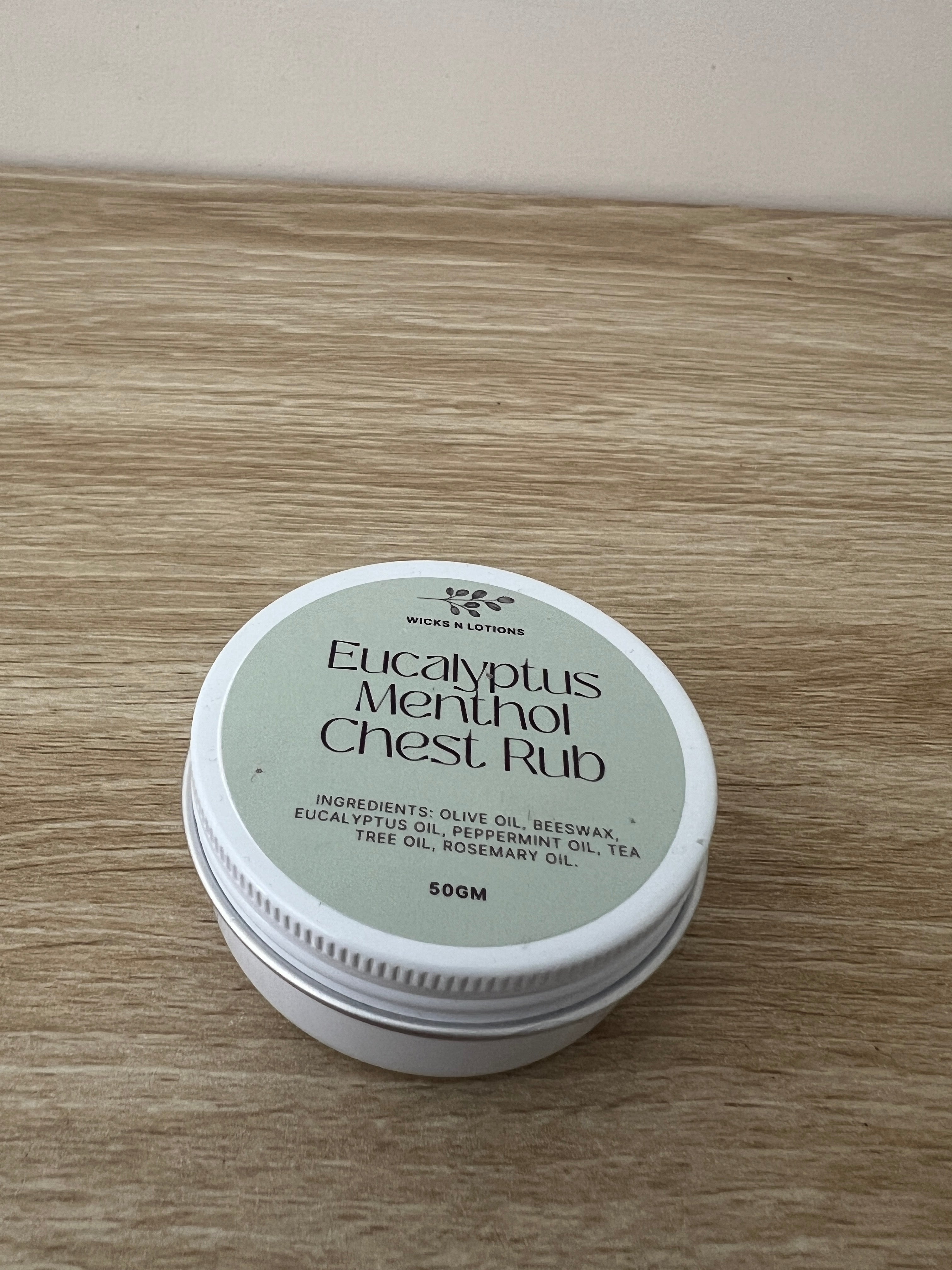 Eucalyptus Chest Rub