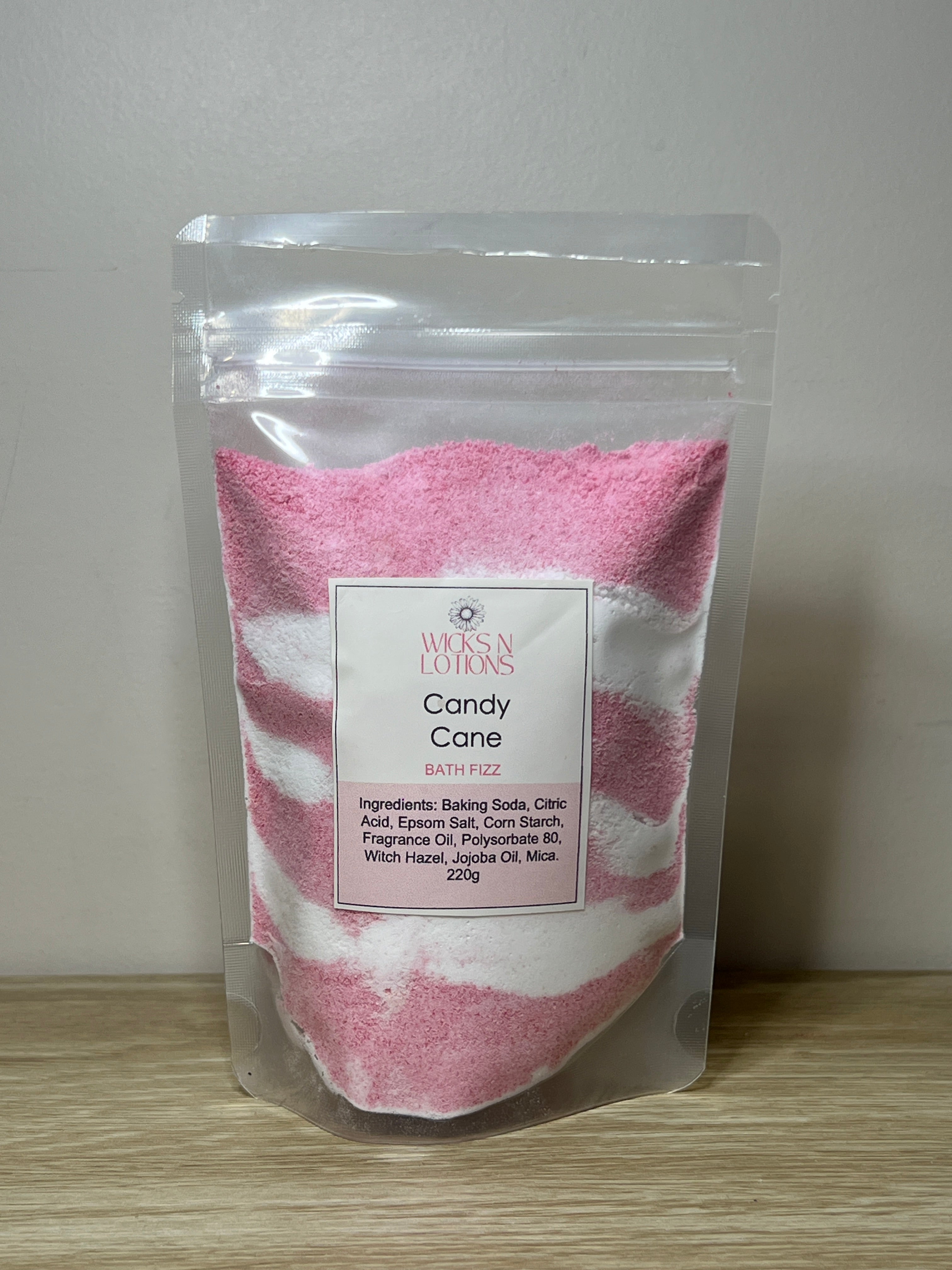 Candy Cane Bath Fizz (Special)
