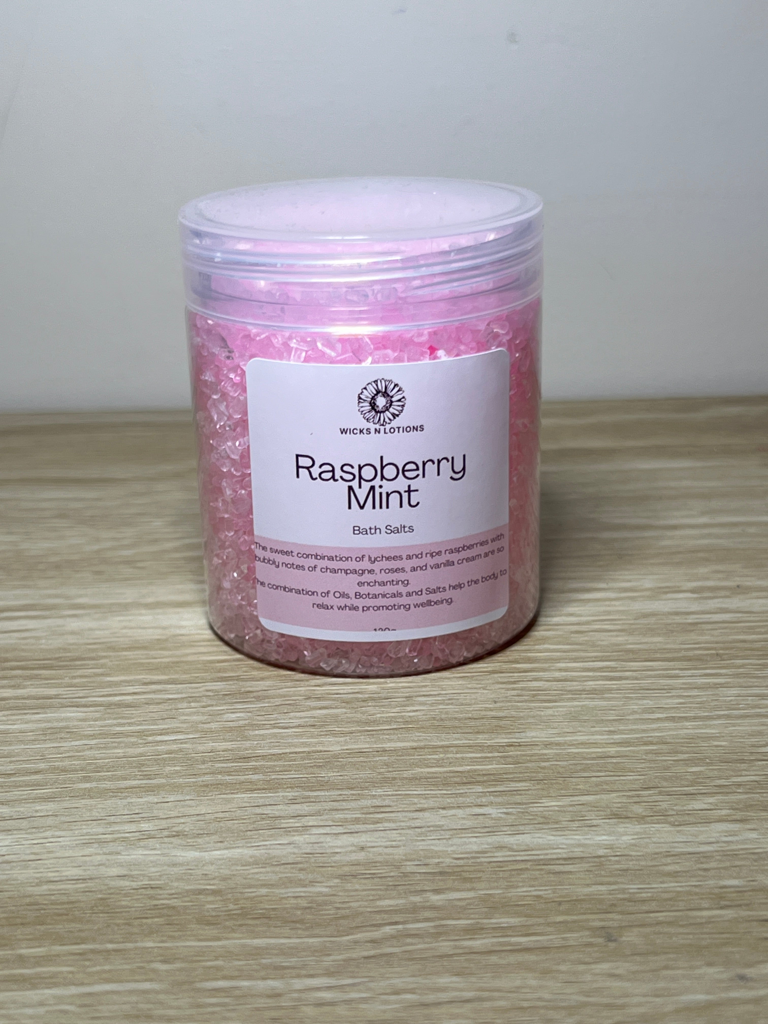 Raspberry Mint Bath Salts (Special)