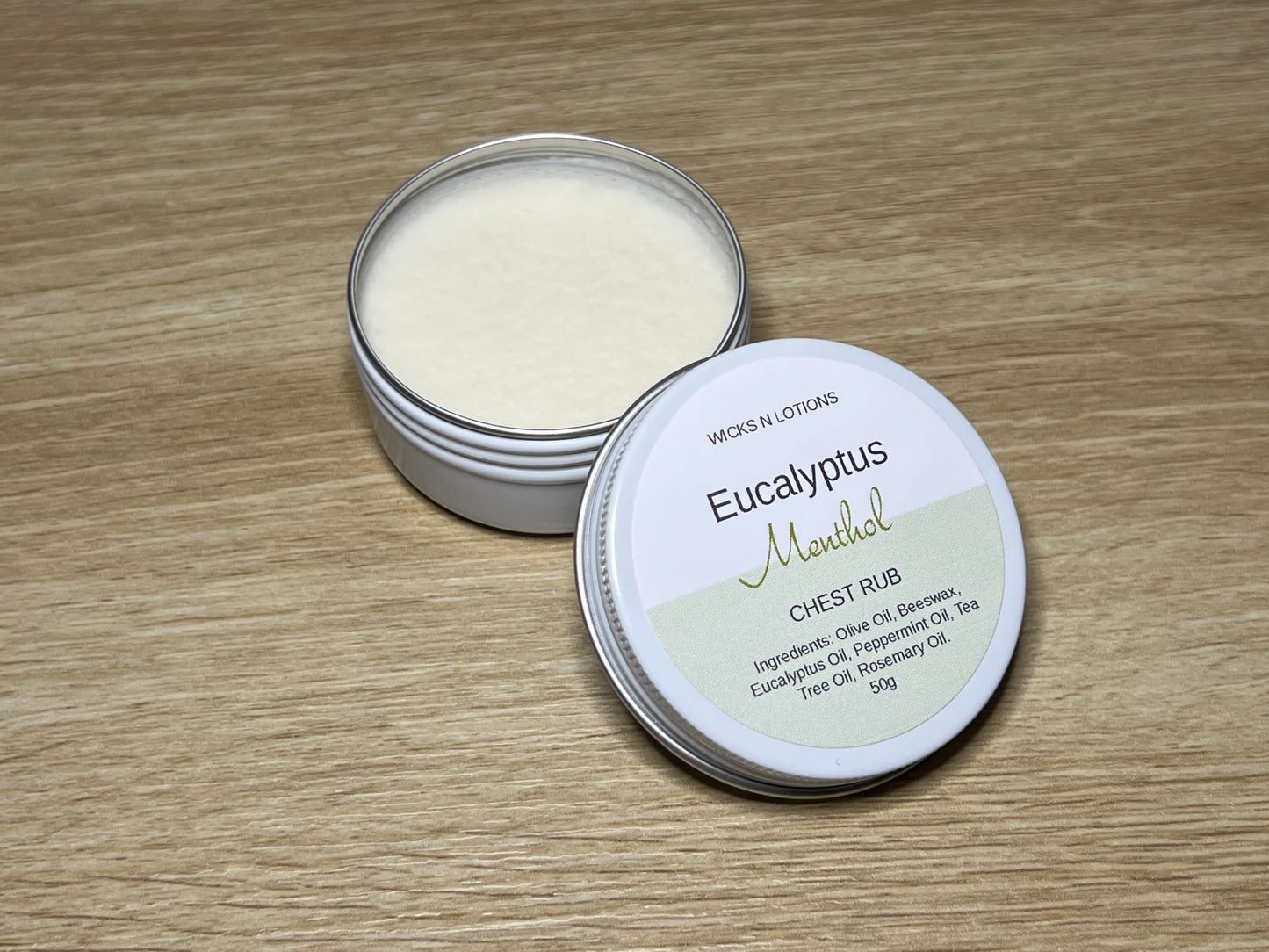 Eucalyptus Menthol Chest Rub