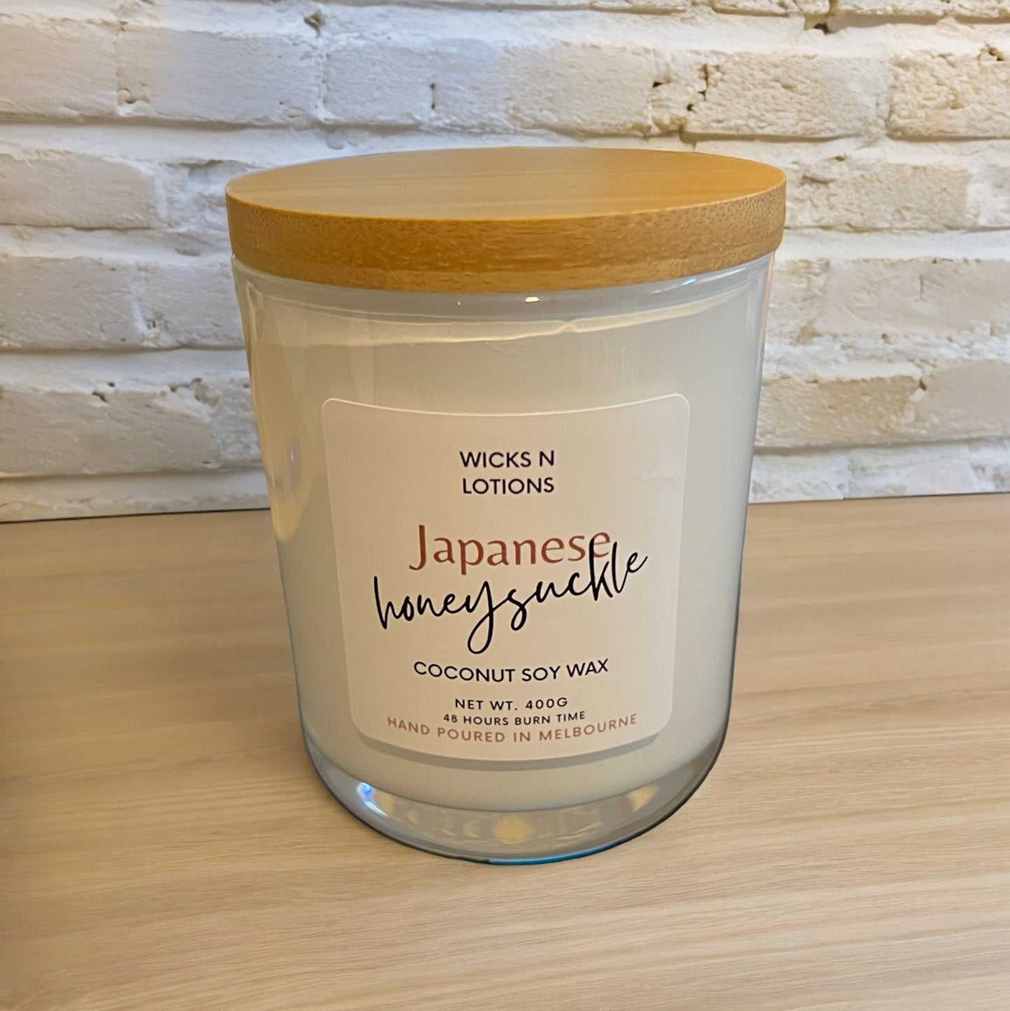 Japanese Honeysuckle Large Soy Candle