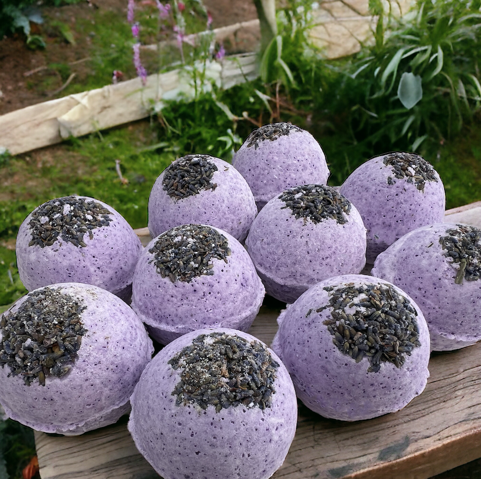 Lavender Botanical Bath Bombs x10