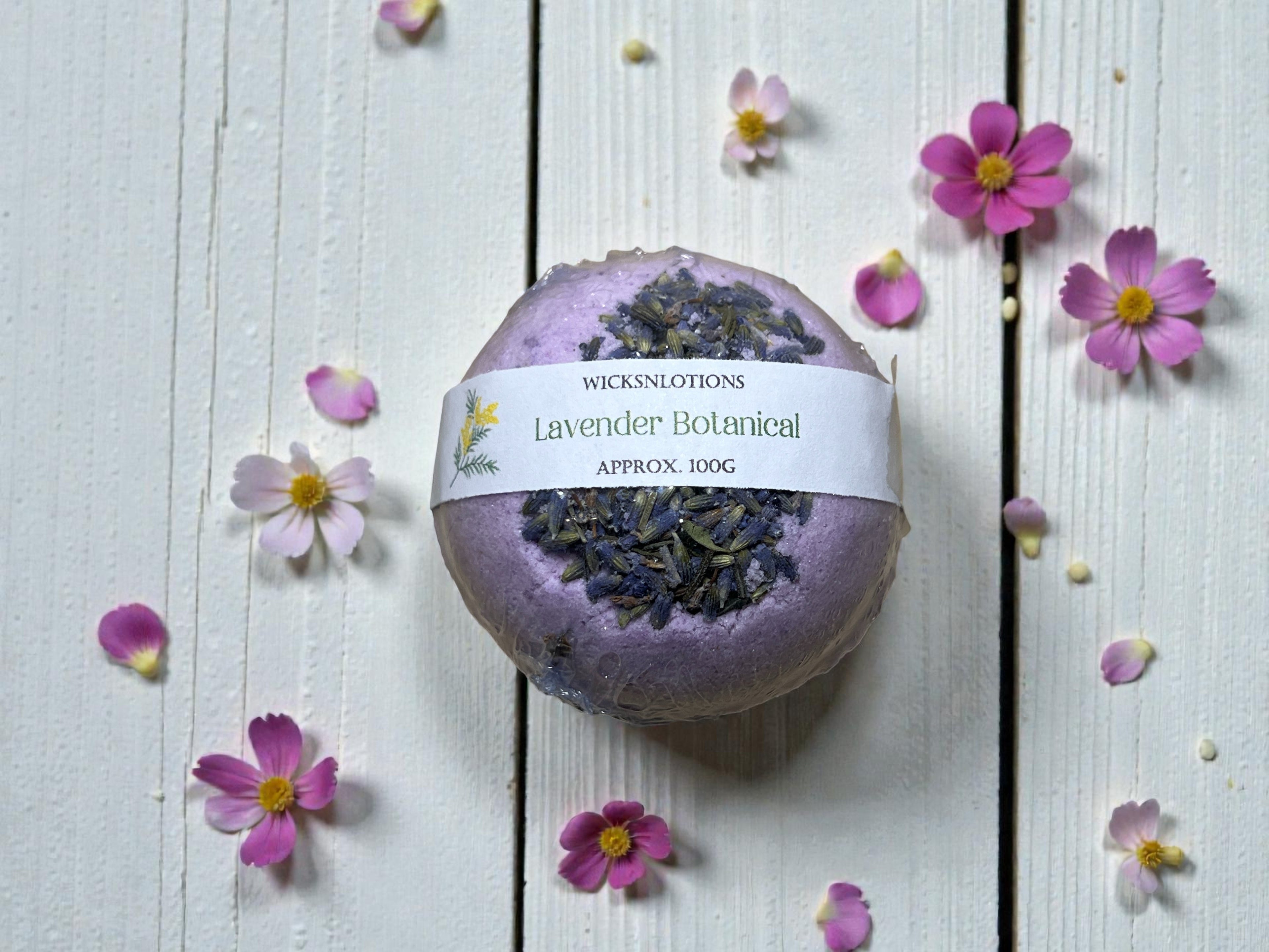 Lavender Botanical Bath Bomb