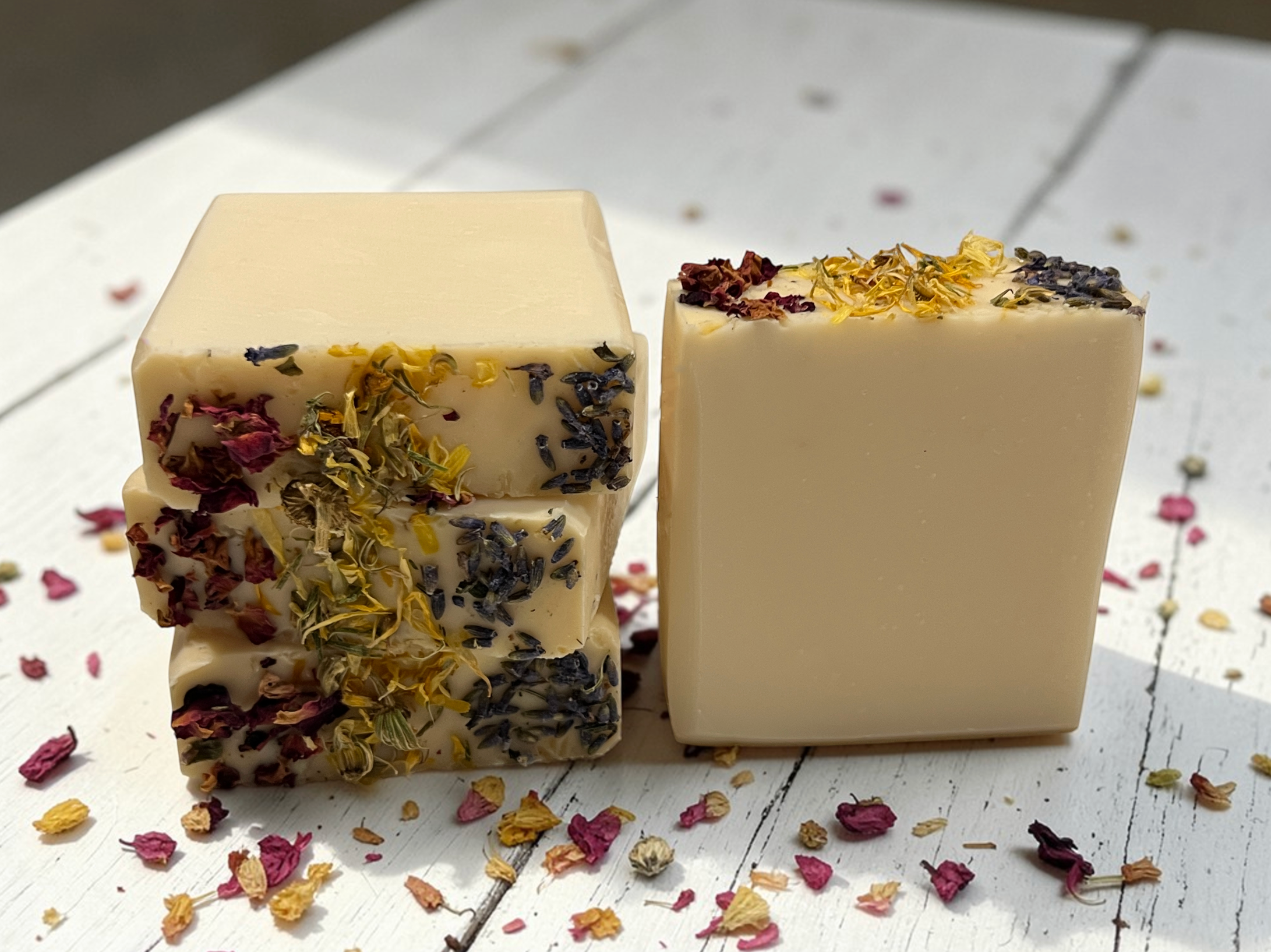 Lavender Botanical Vegan Soap Loaf