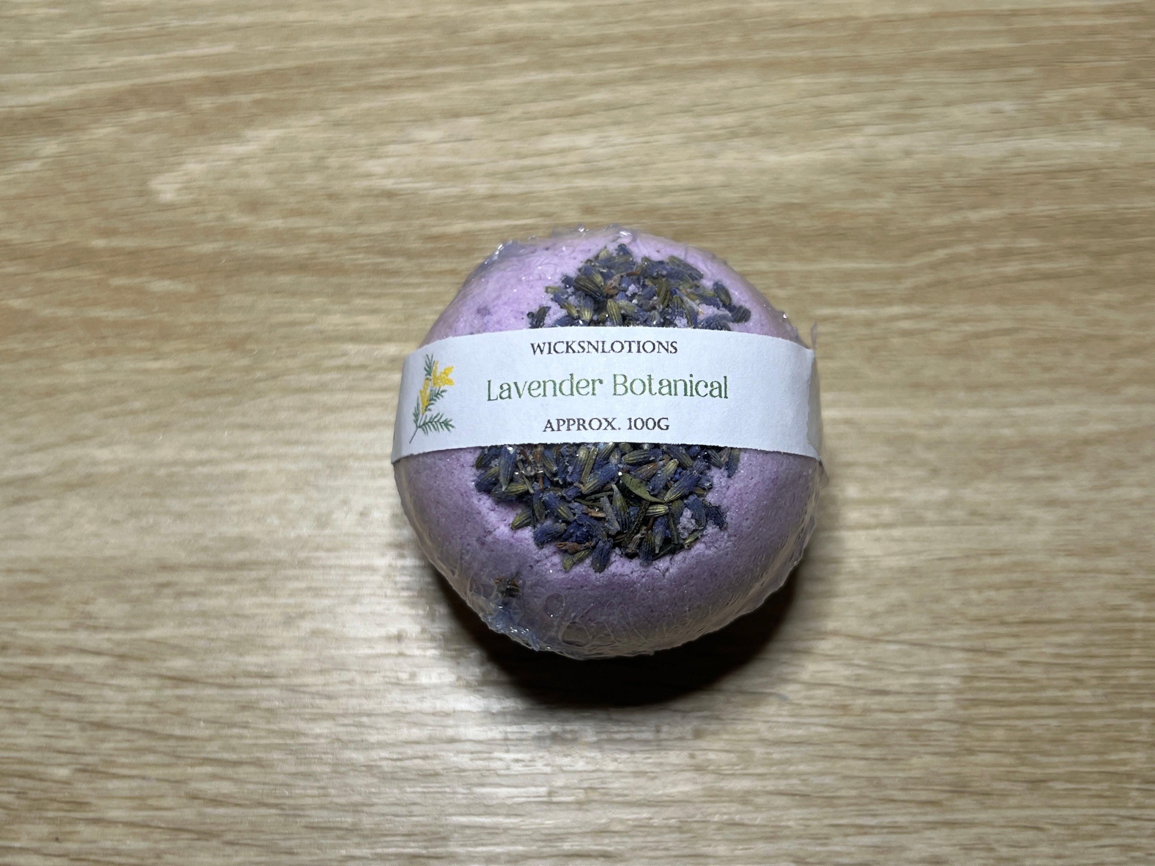 Lavender Botanical Bath Bomb