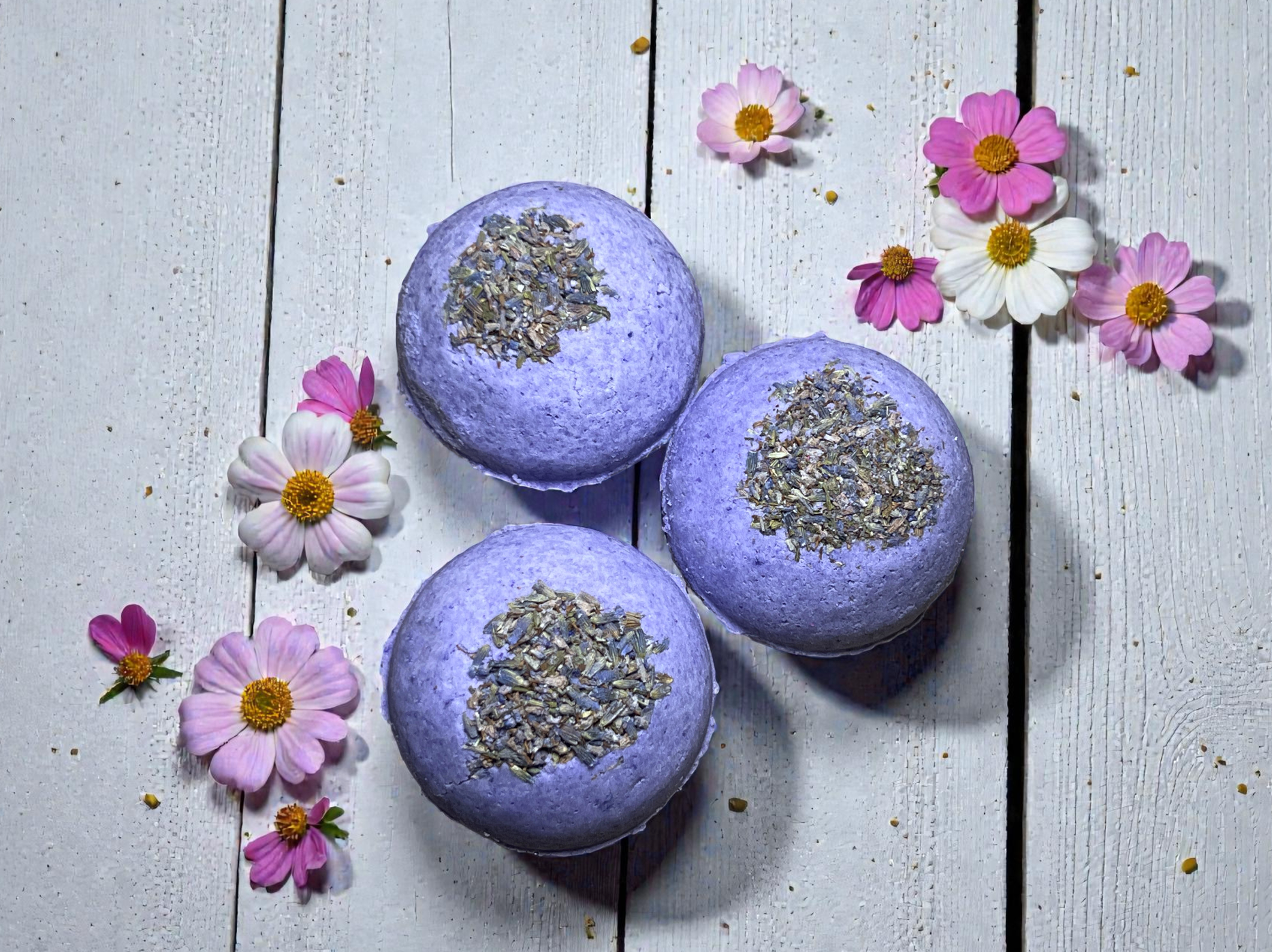 Lavender Botanical Bath Bombs x10
