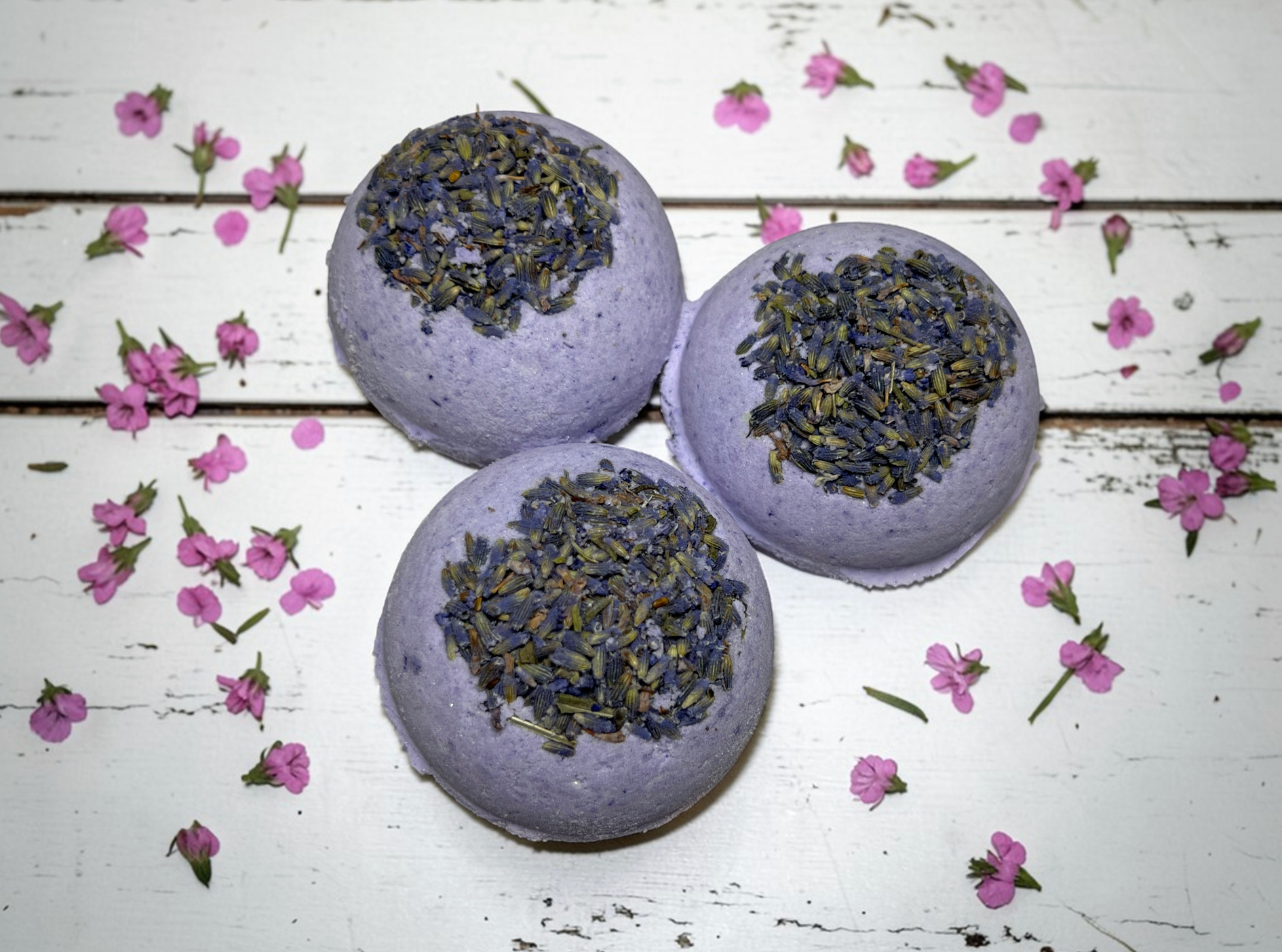 Lavender Botanical Bath Bombs x10