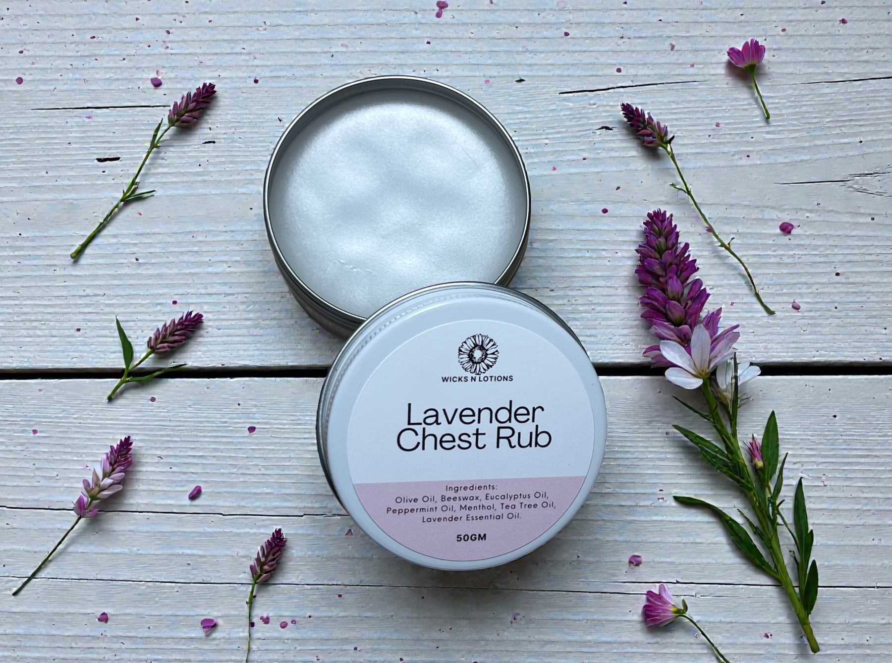 Lavender Menthol Chest Rub
