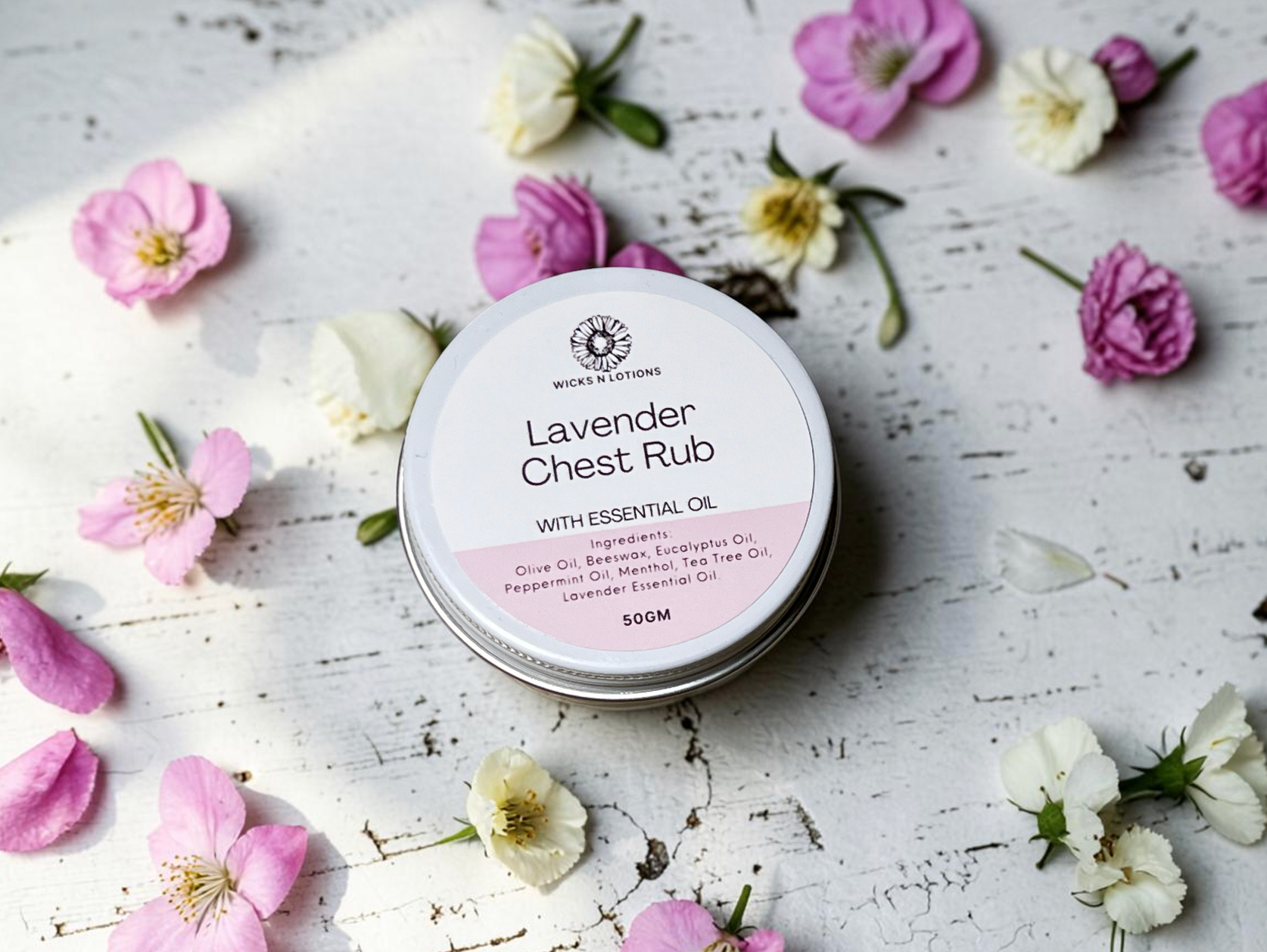 Lavender Menthol Chest Rub