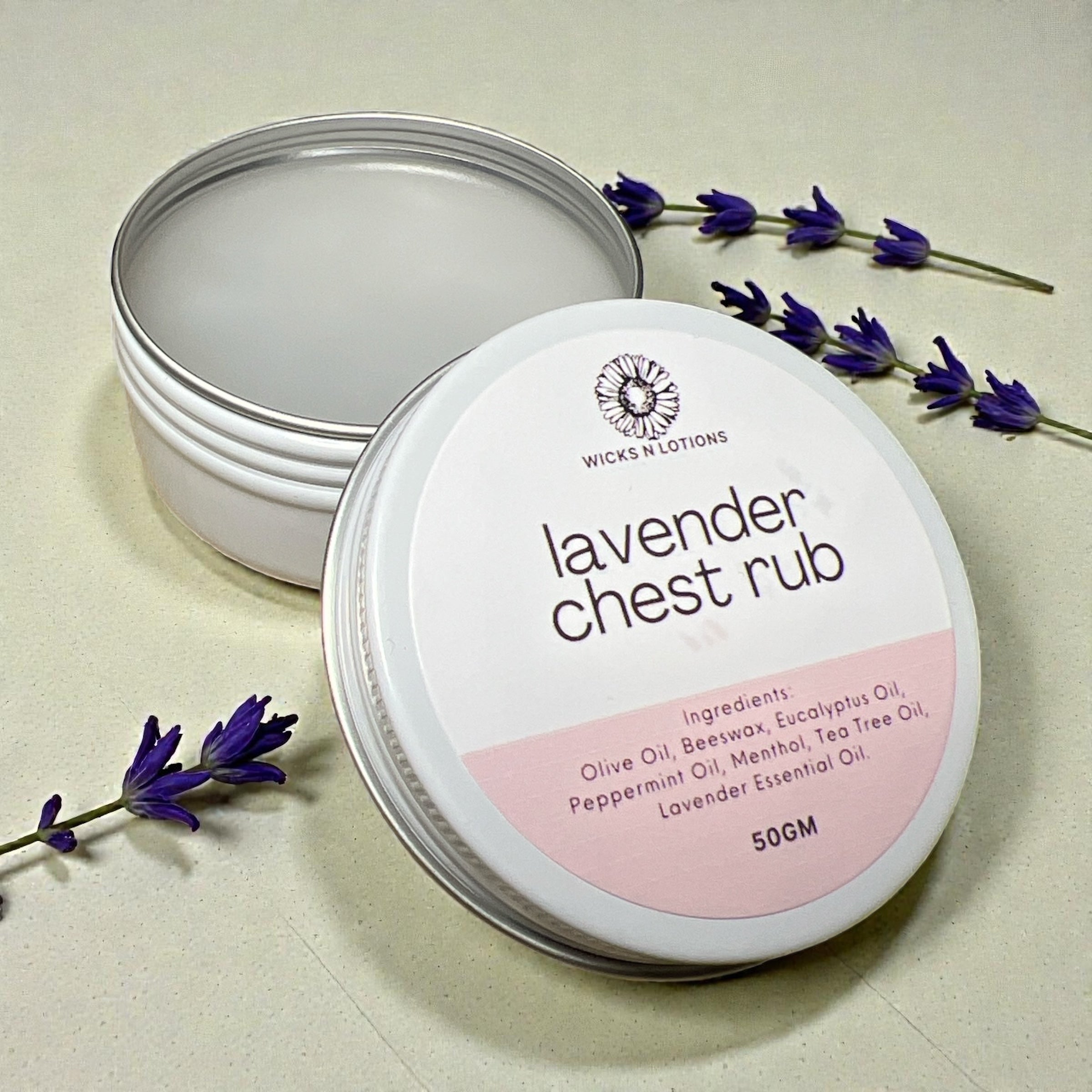 Lavender Menthol Chest Rub