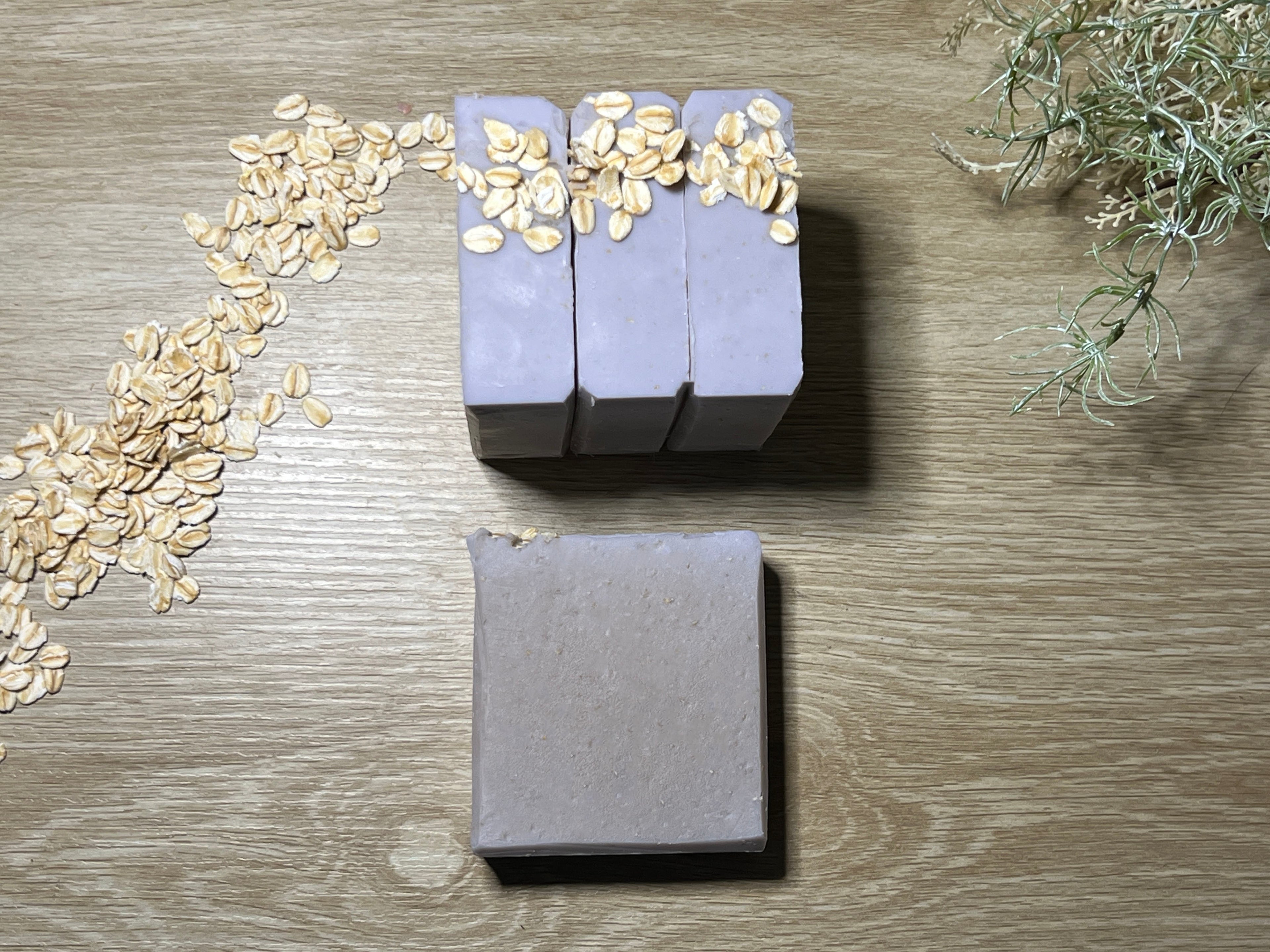 Lavender, Honey & Oat Soap Loaf