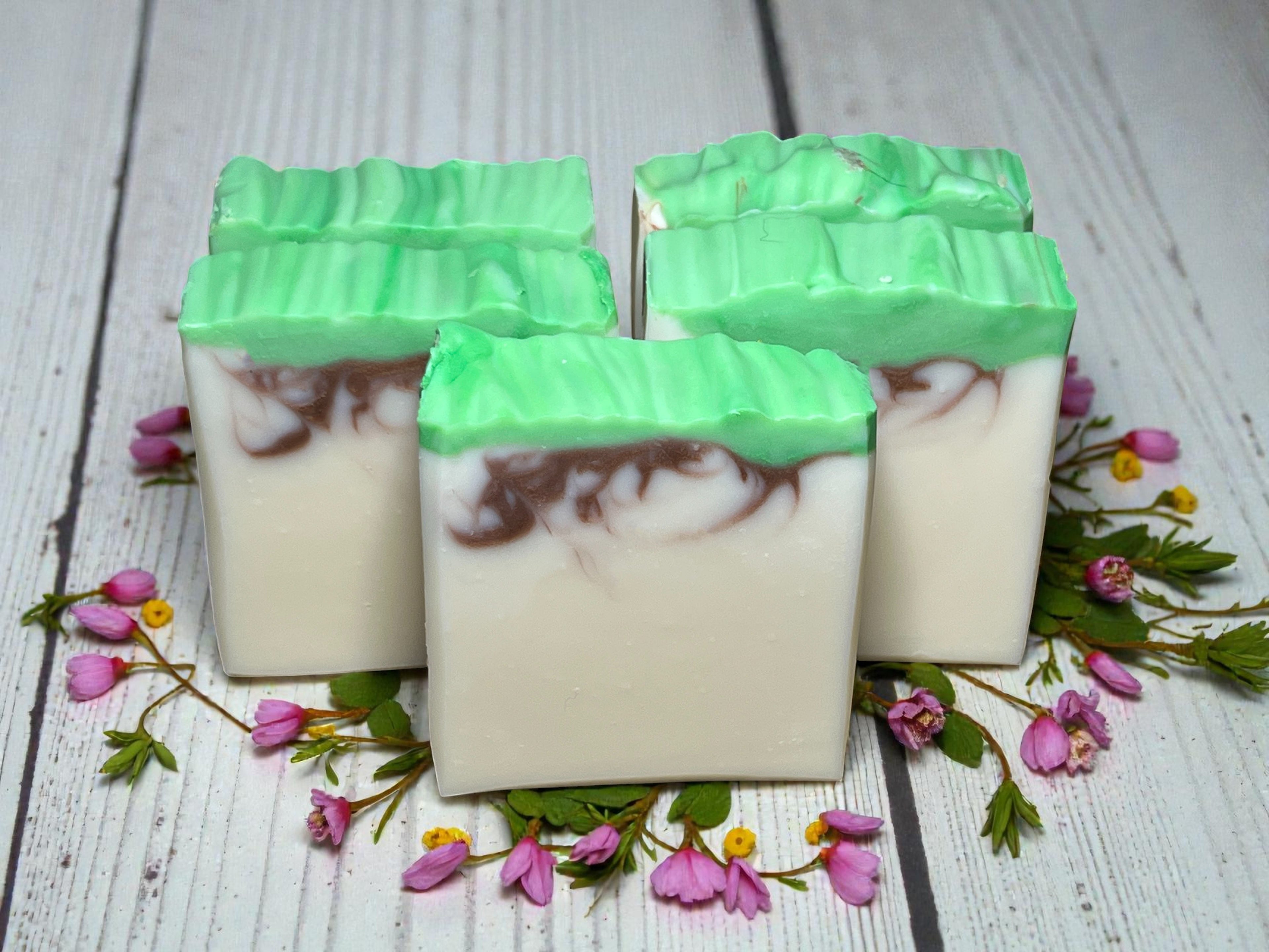 Lime & Sandalwood Vegan Soap Loaf